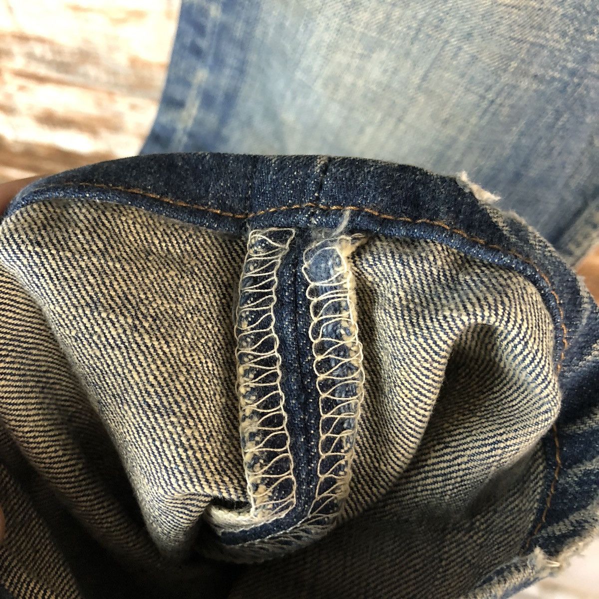 Levi's 501 Levis faded vintage Denim Pants #A2156 Size US 27 - 9 Thumbnail