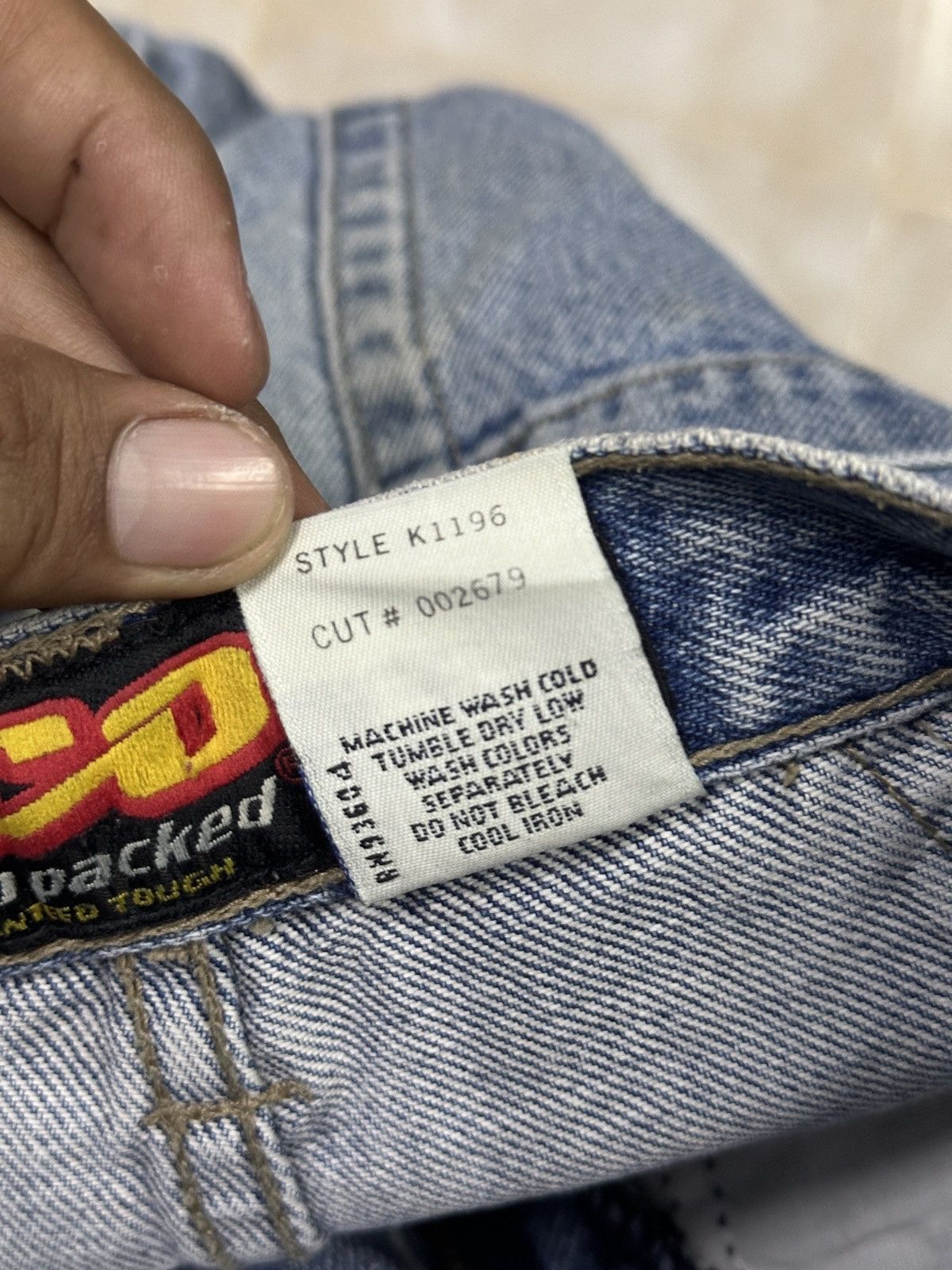JNCO Baggy 💥 Jnco Denim Jeans 🎌 Size US 28 / EU 44 - 8 Thumbnail