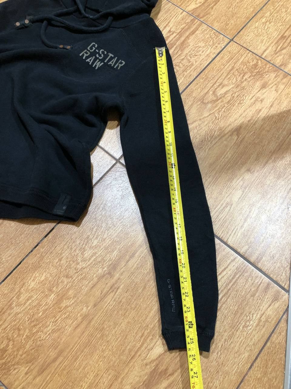 G-Star Black Print Hoodie Size M G-Star Raw Streetwear Size US M / EU 48-50 / 2 - 8 Thumbnail