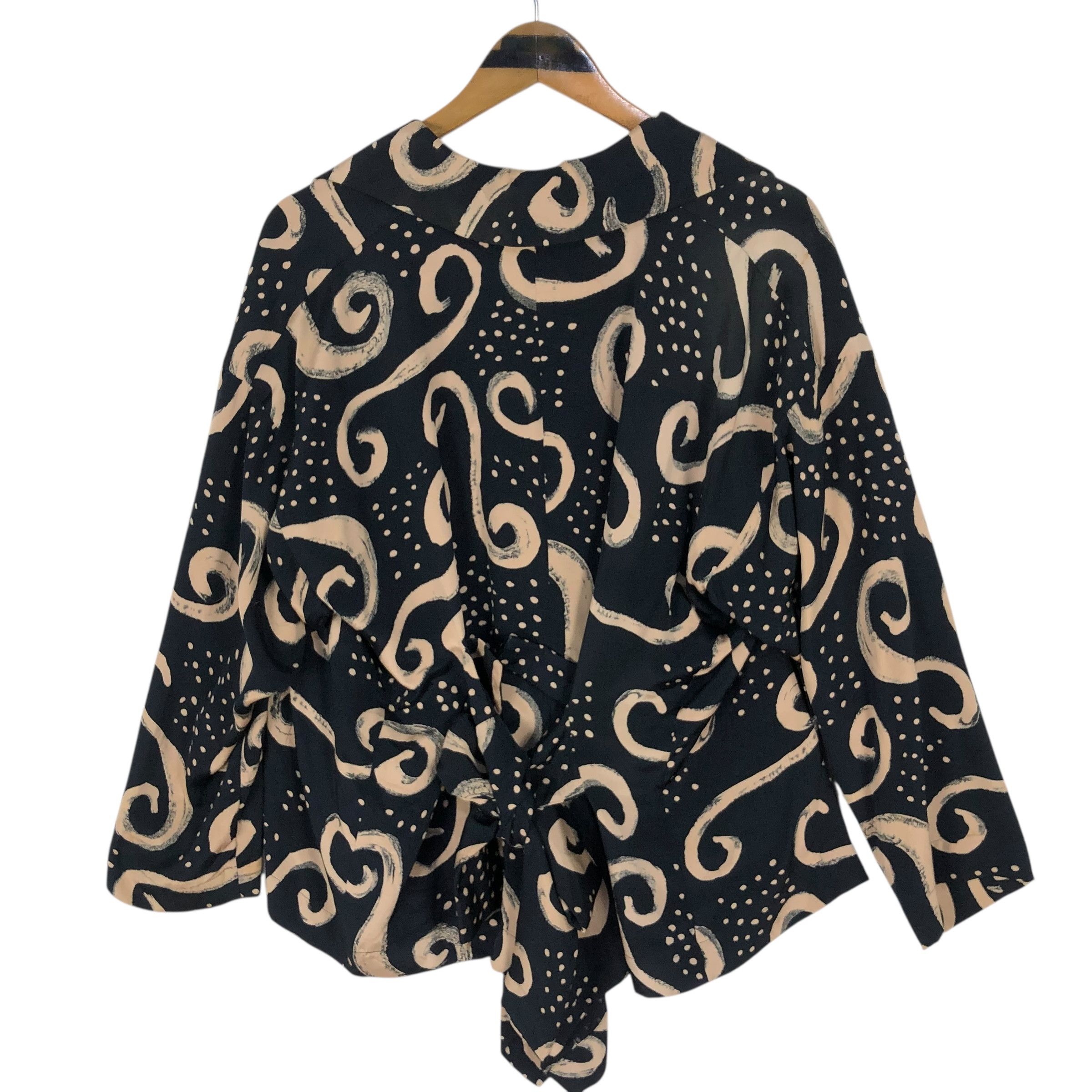Issey Miyake Vintage Issey Miyake S/S 2002 Silk Blouse Size M / US 6-8 / IT 42-44 - 17 Thumbnail