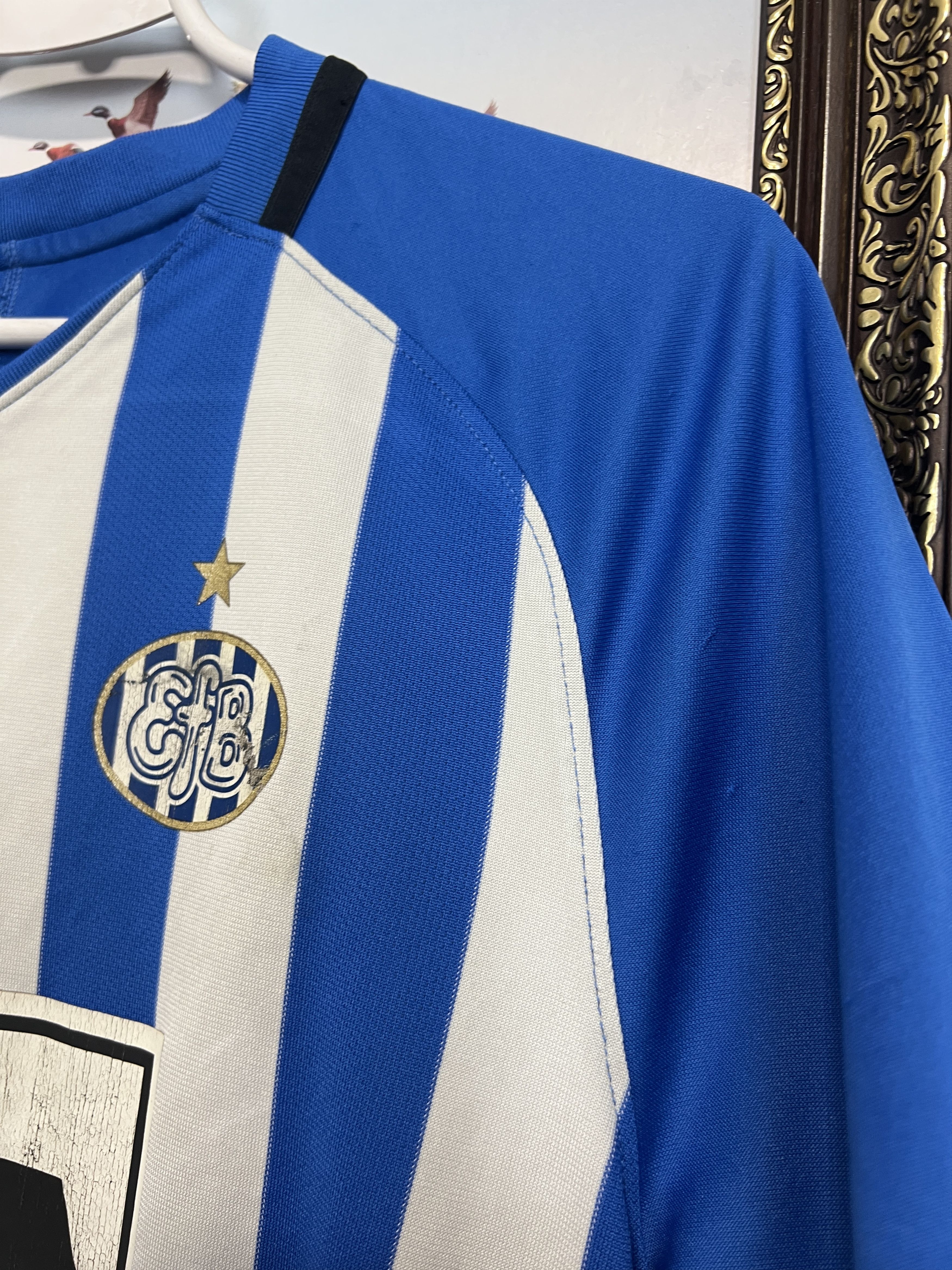 Nike Esbjerg Home football shirt Player Issue Jersey Moesgaard Size US M / EU 48-50 / 2 - 6 Thumbnail
