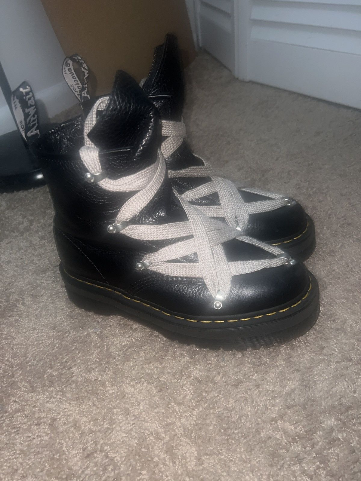 Rick Owens Rick Owens x Doc Size US 9 / EU 42 - 1 Thumbnail
