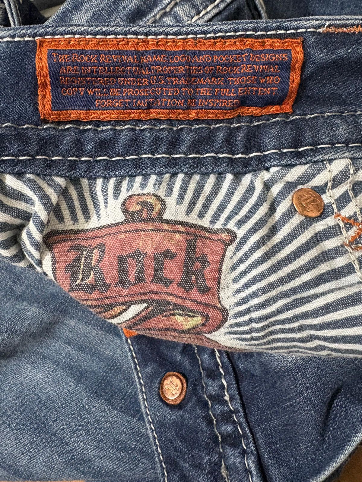 Rock Revival Rock Revival "Jacklyn Boot" Jeans - Size 33 (Fits 35-36) Size US 33 - 11 Thumbnail
