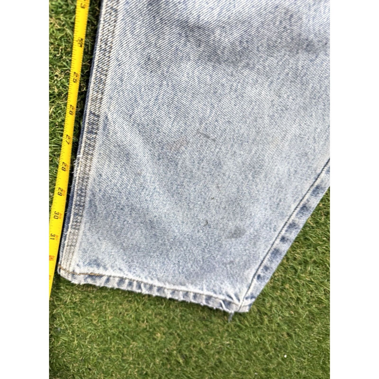 Carhartt Carhartt Jeans Mens 32x32 Relaxed Fit Light Wash Denim Workwear Blue 5-Pocket Design Mens Regular Jeans Size US 32 / EU 48 - 5 Thumbnail