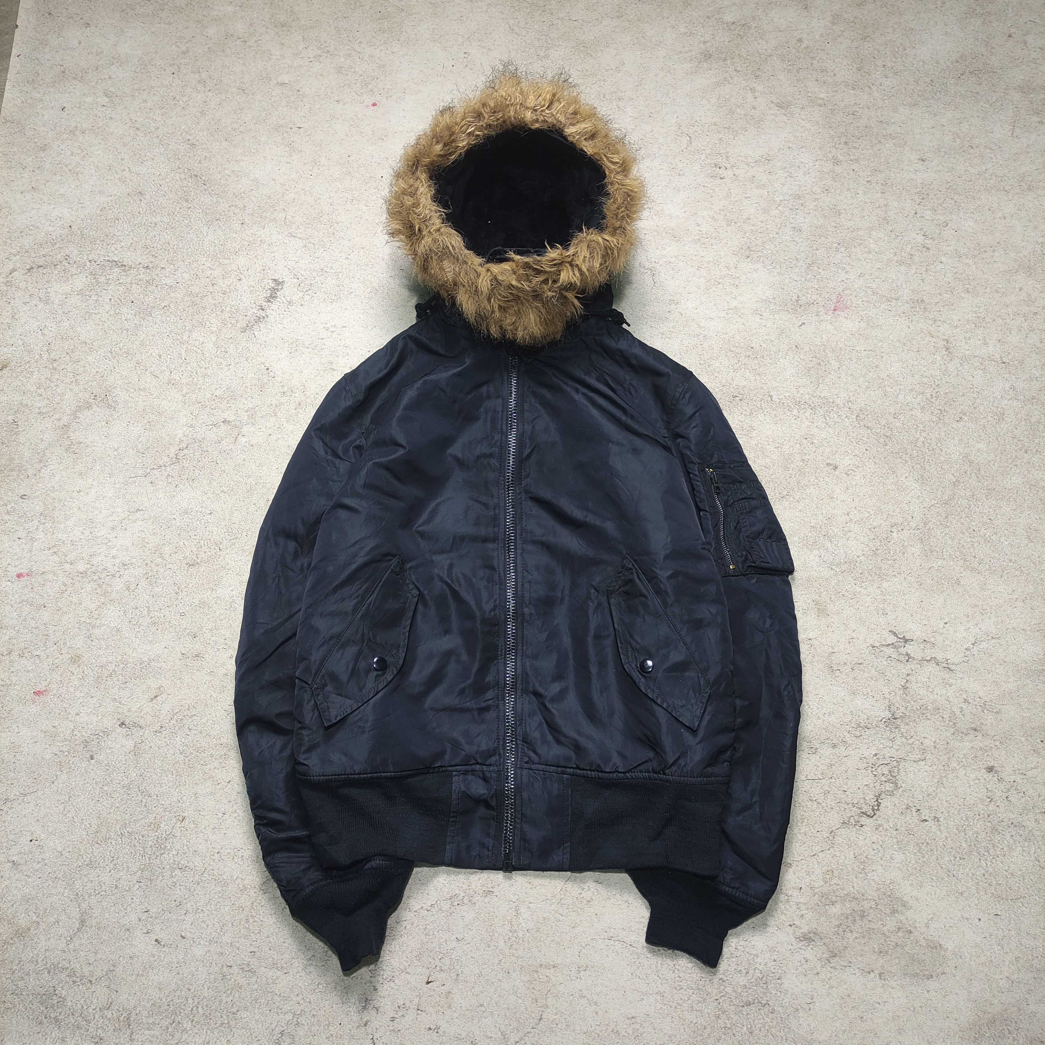 Buzz Rickson's Vintage Alpha Industries Fur Military Jacket 2000s Size US M / EU 48-50 / 2 - 2 Thumbnail