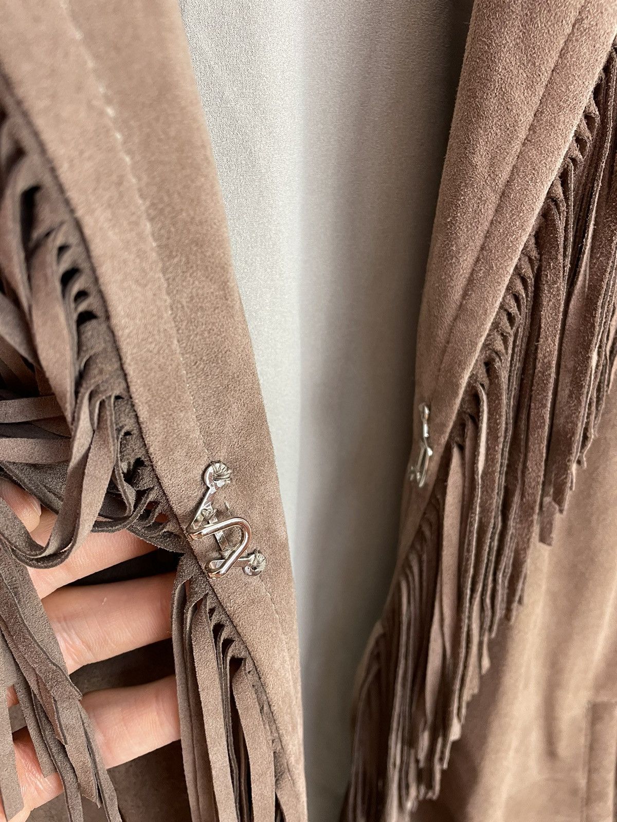 Other STEVEN-K Womens suede western fringe coat Size S / US 4 / IT 40 - 10 Thumbnail