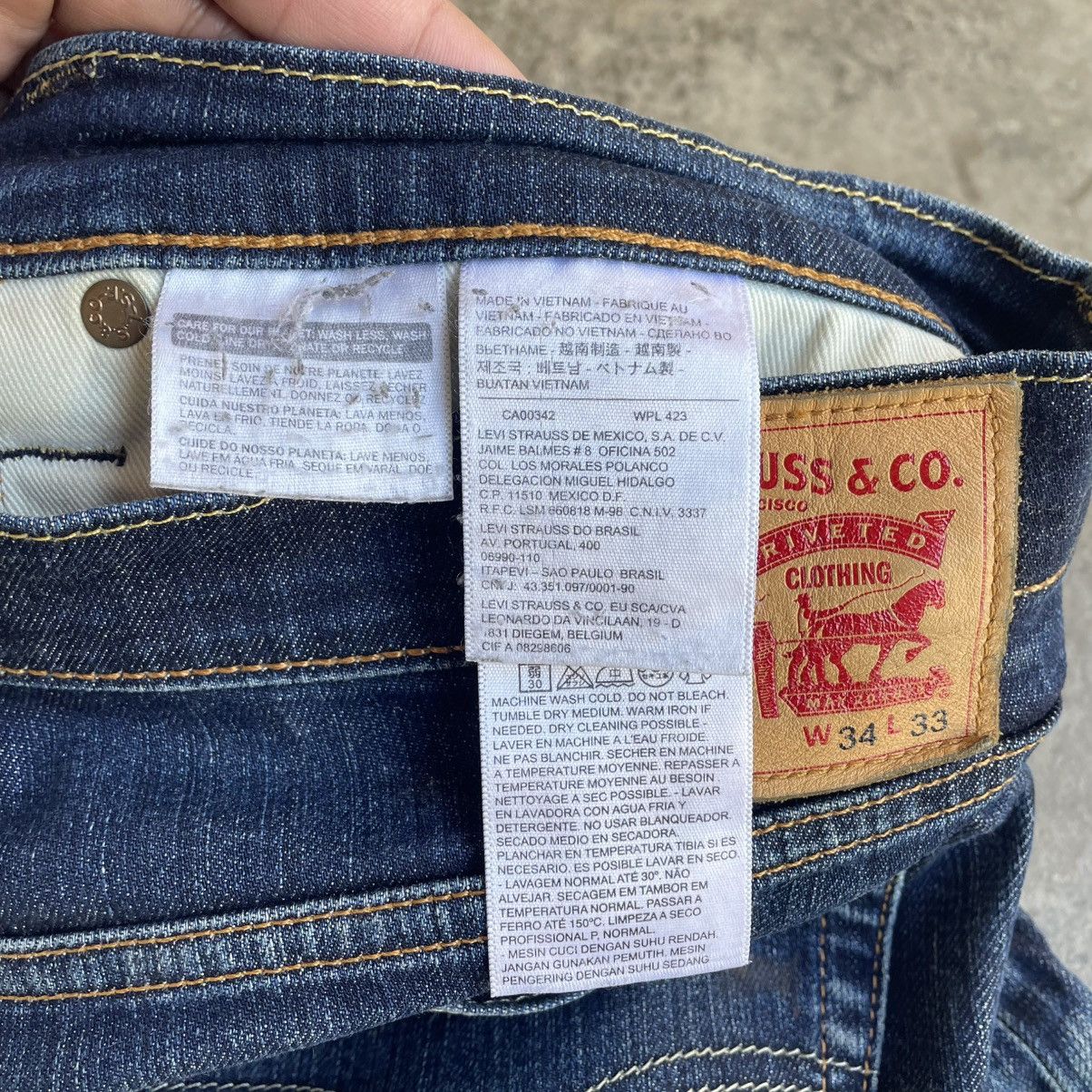 Levi's Vintage Clothing 🔥Vintage Levis 505 Stoned Washed Ripped Distress Denim Jeans Size US 36 / EU 52 - 12 Thumbnail