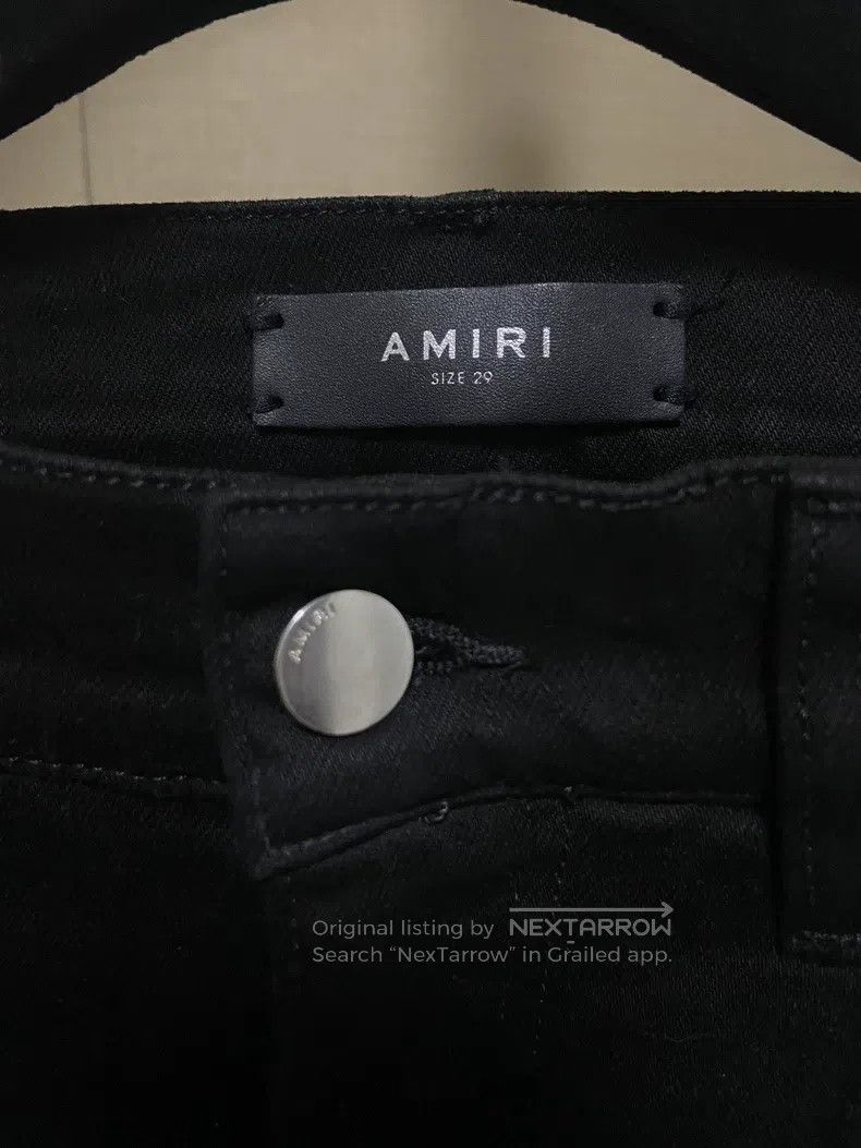Other Amiri Size 29 White striped ripped jeans on the sides Size US 29 - 3 Thumbnail