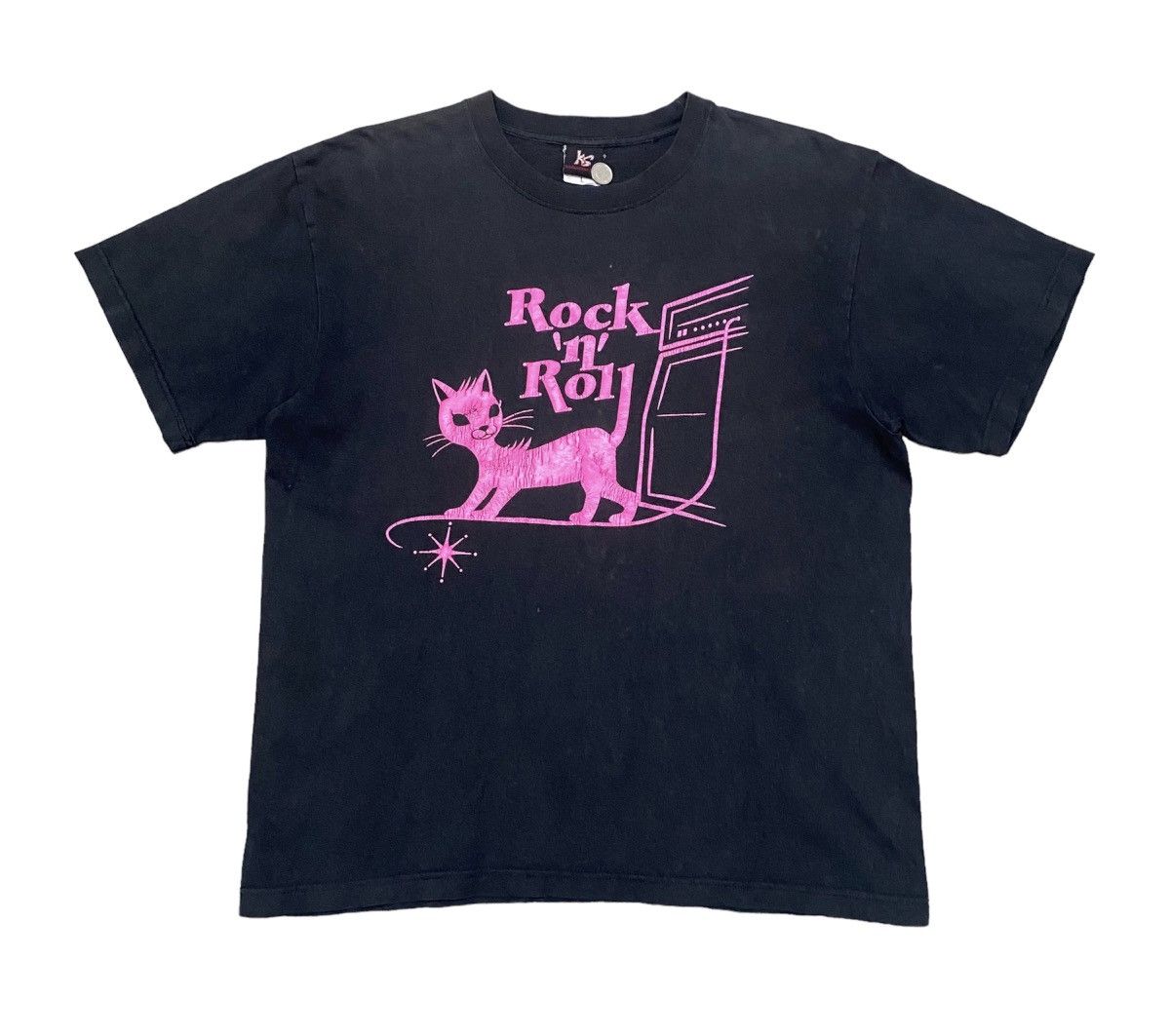 image of Band Tees x Rock Band Kazuyoshi Saito Japanese Singer Official T Shirt in Black, Men's (Size Large)