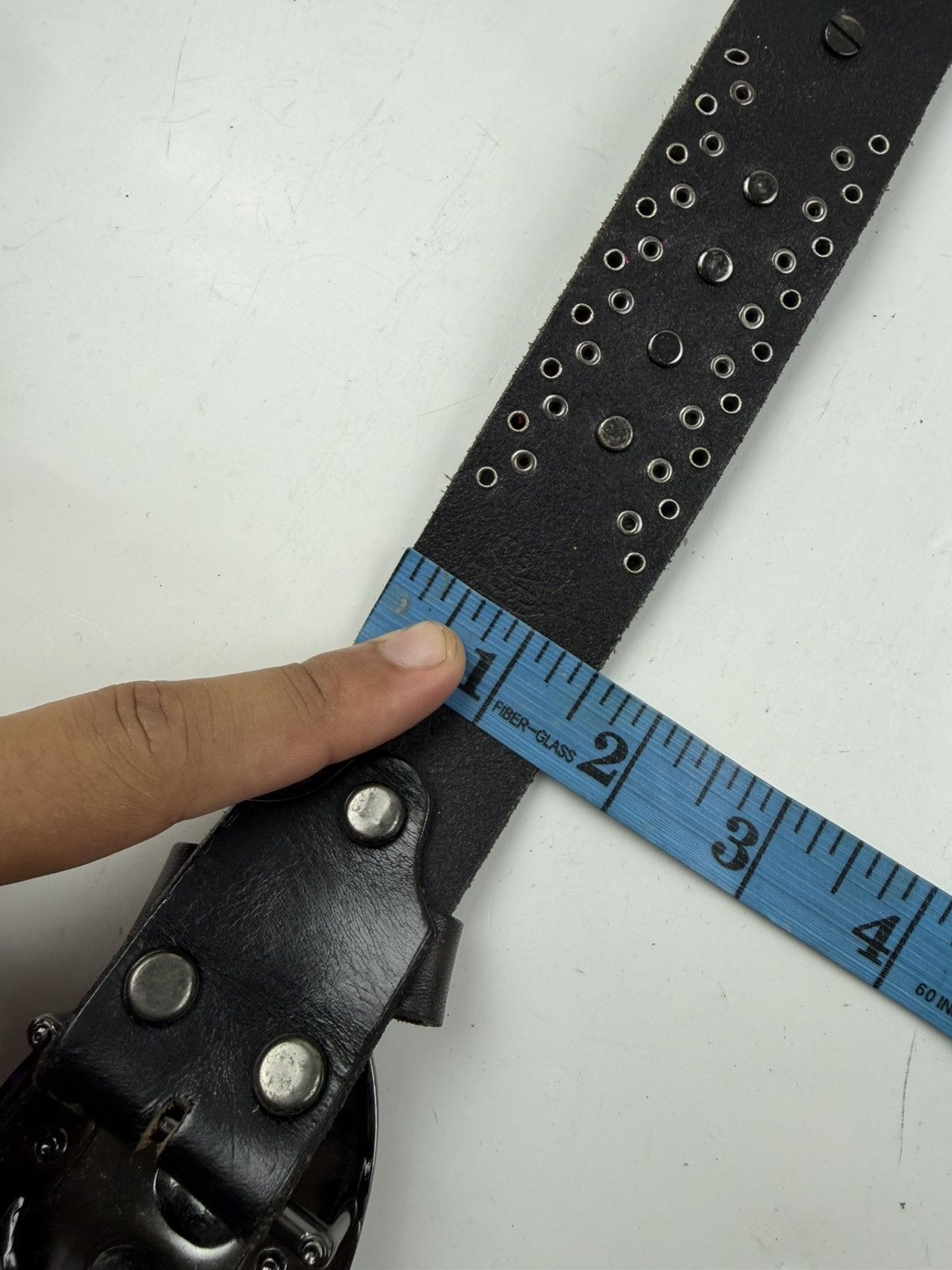 Seditionaries very rare sick punk style studded leather belt tc54 Size 34 - 6 Thumbnail