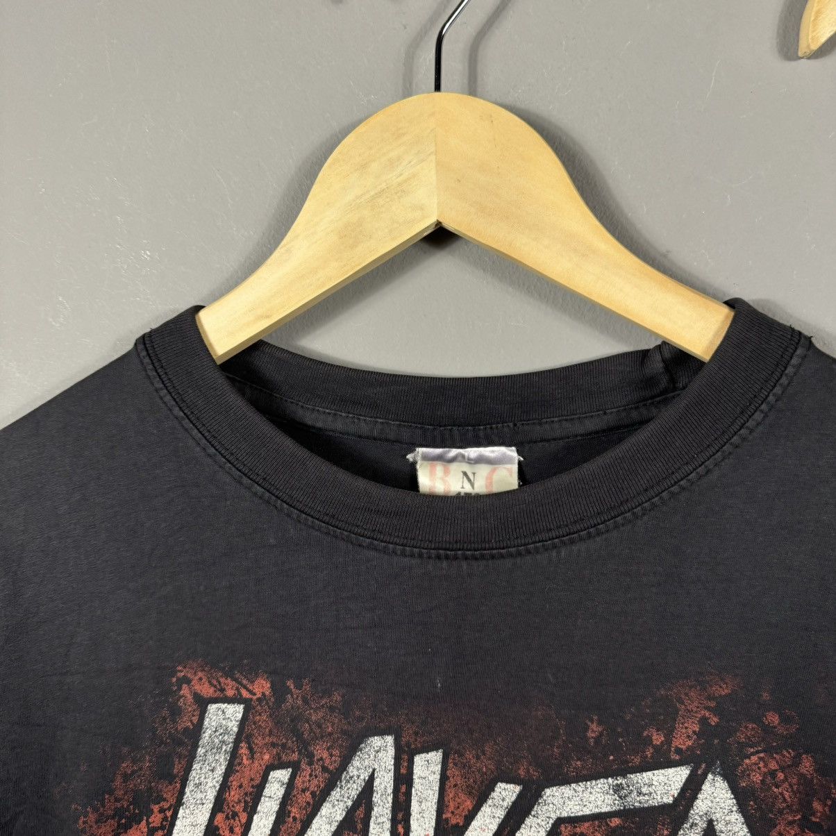 Band Tees Vintage 90s Slayer Eagle Band T-shirt Size US L / EU 52-54 / 3 - 5 Thumbnail