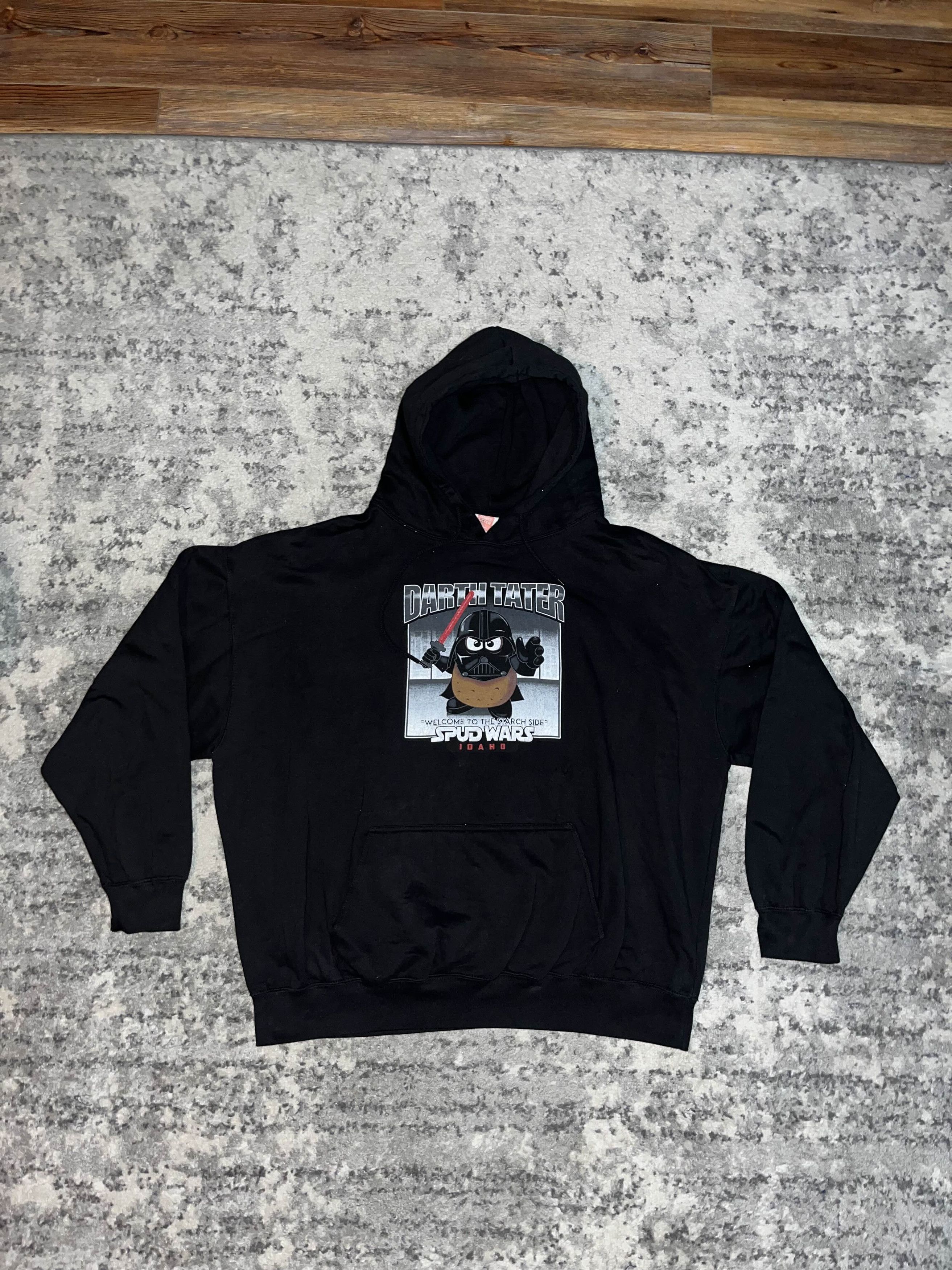 Star Wars Y2K Star Wars Darth Tater Parody Hoodie Size US XXL / EU 58 / 5 - 1 Thumbnail