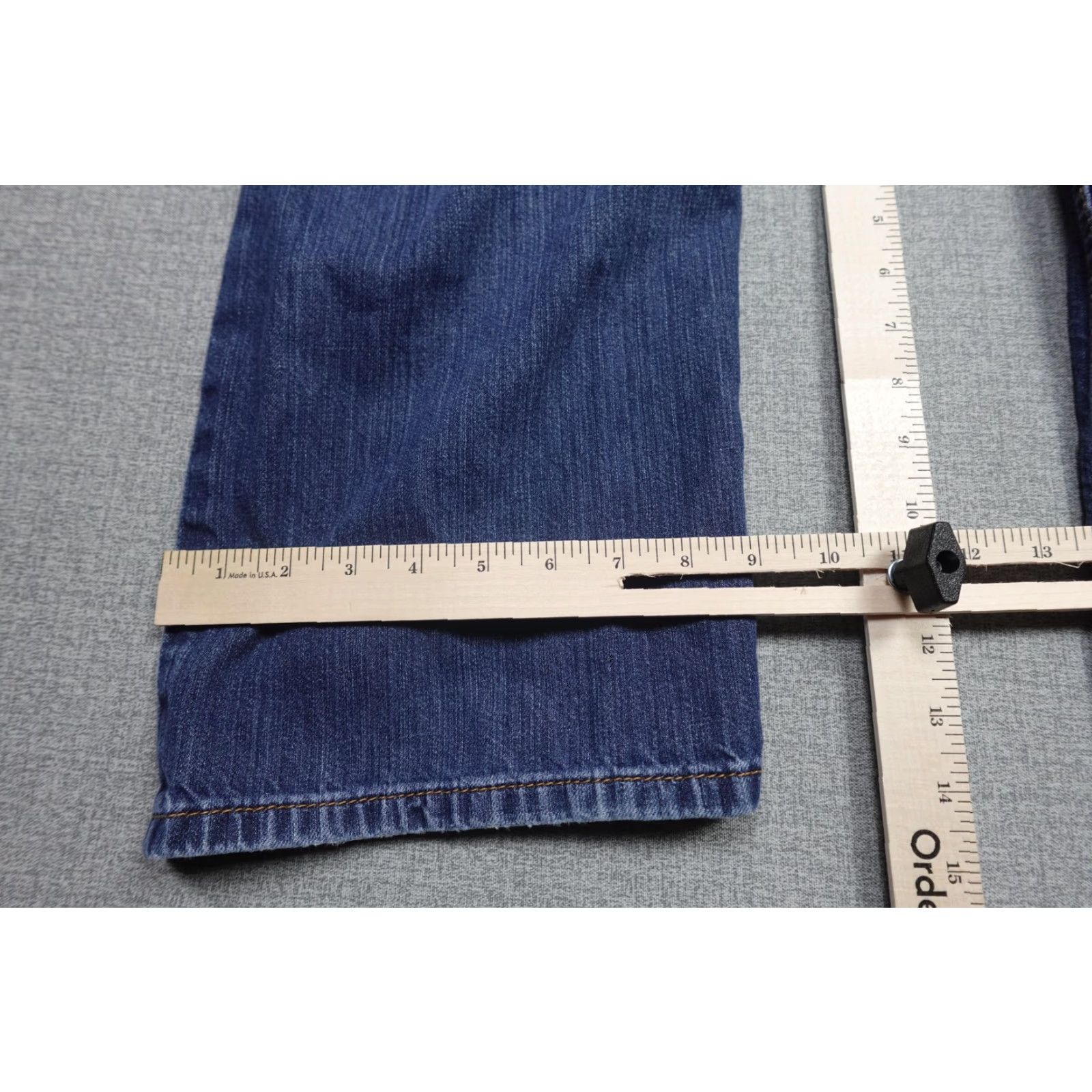 Levi's Levi's 505 Jeans Men 40x30 Blue Straight Regular Fit Denim Cotton Zip Fly Pockets Size US 40 / EU 56 - 7 Thumbnail