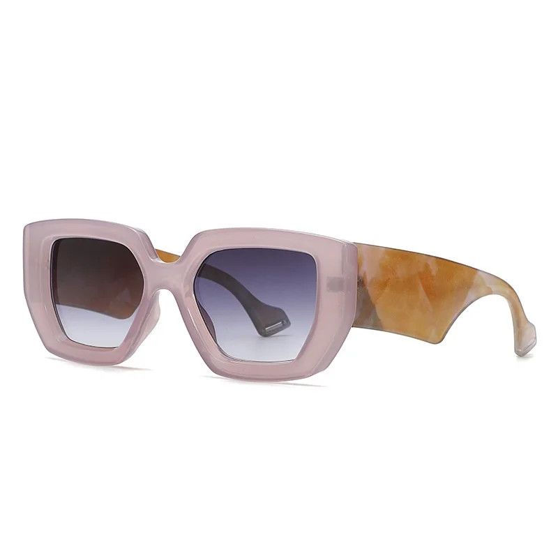 Vintage Y2k Purple Square Sunglasses Size ONE SIZE - 1 Thumbnail