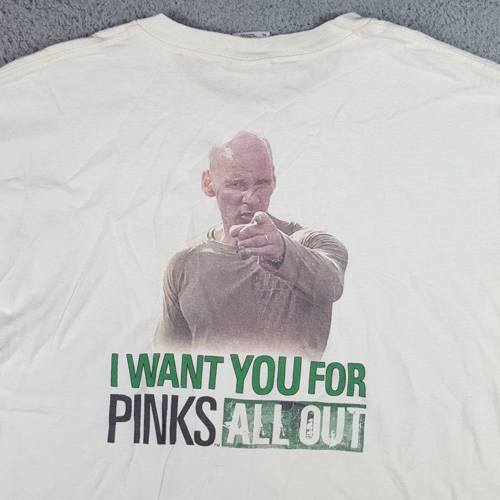 Gildan Vintage Pinks All Out Speed Promo Men's Size XL Movie TV Show Car Race T Shirt Size US XL / EU 56 / 4 - 2 Thumbnail