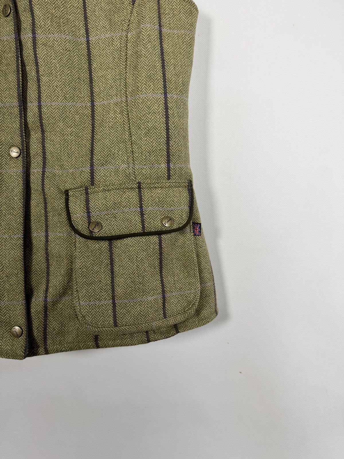 Vintage Rydale Country Clothing Zip Vest Wool Belton Tweed Waistcoat Size XL / US 12-14 / IT 48-50 - 5 Thumbnail