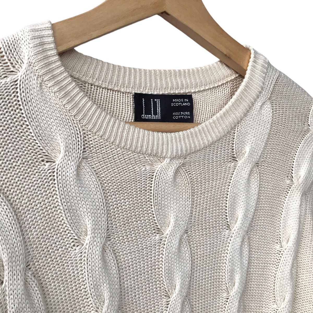 Alfred Dunhill × Designer × Vintage Dunhill London Vintage Knitted Designer Pullover Jumper Size XS / US 0-2 / IT 36-38 - 5 Thumbnail
