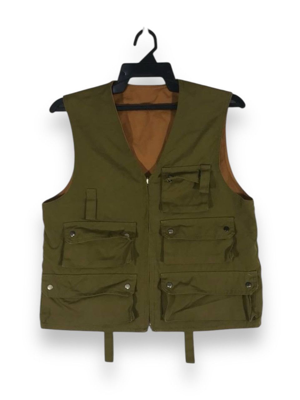 Vintage Military army reversible vest Size US S / EU 44-46 / 1 - 1 Thumbnail