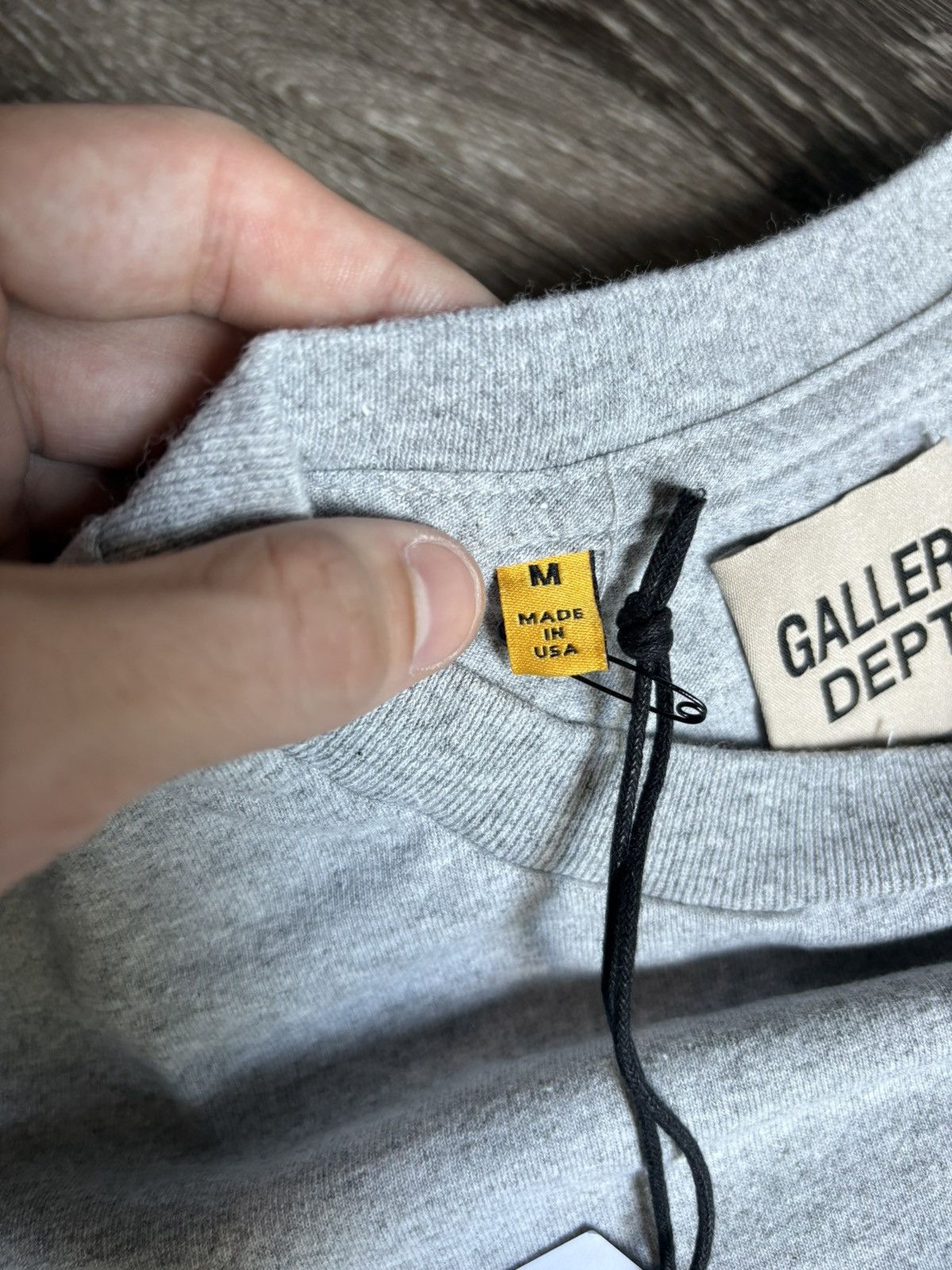 Gallery Dept. Gallery Dept. Grey Gym Tee Shirt Size US M / EU 48-50 / 2 - 5 Thumbnail