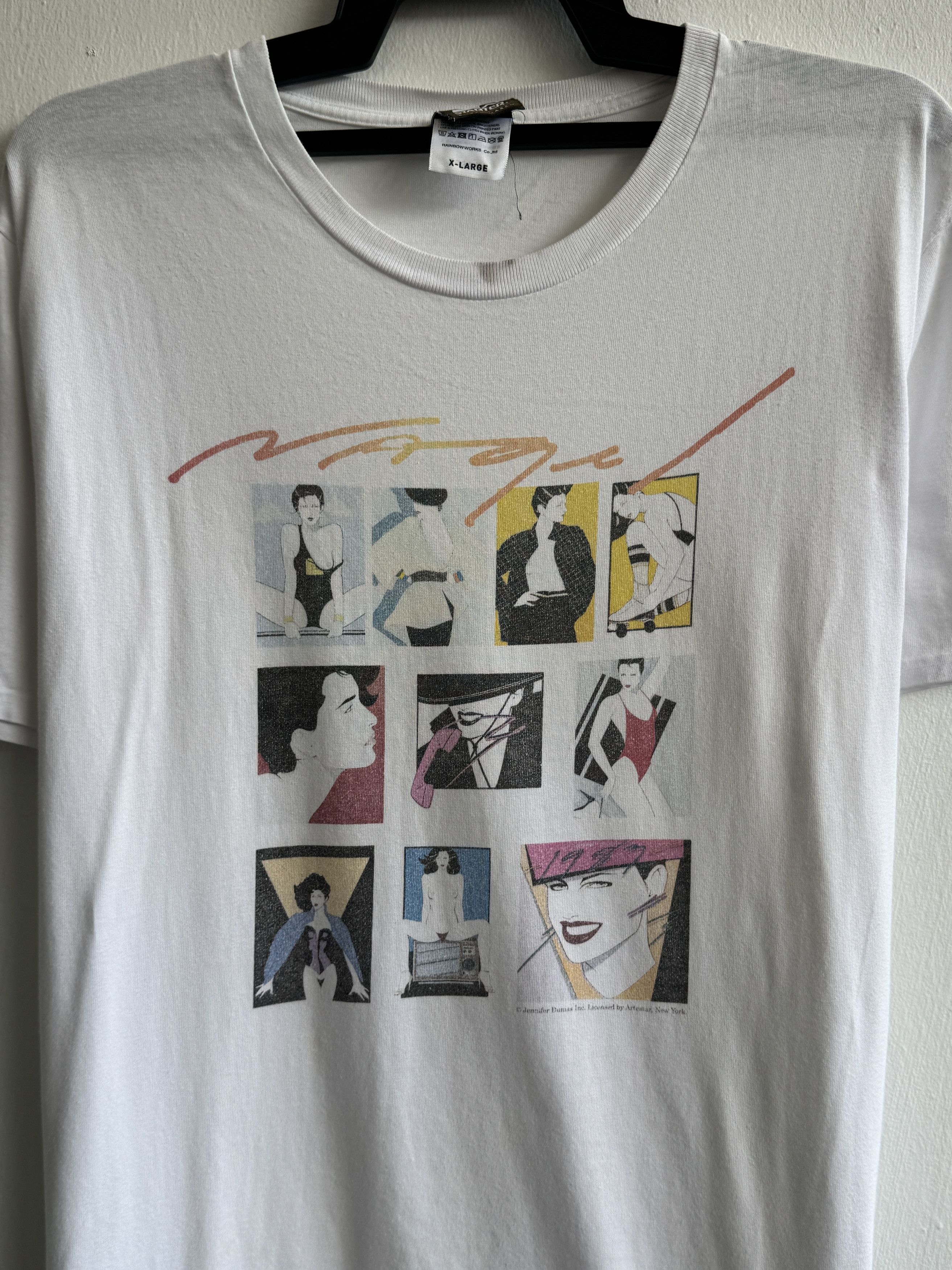 Vintage Jennifer Dumas By Artestar Vintage T-Shirt Size US XL / EU 56 / 4 - 2 Thumbnail