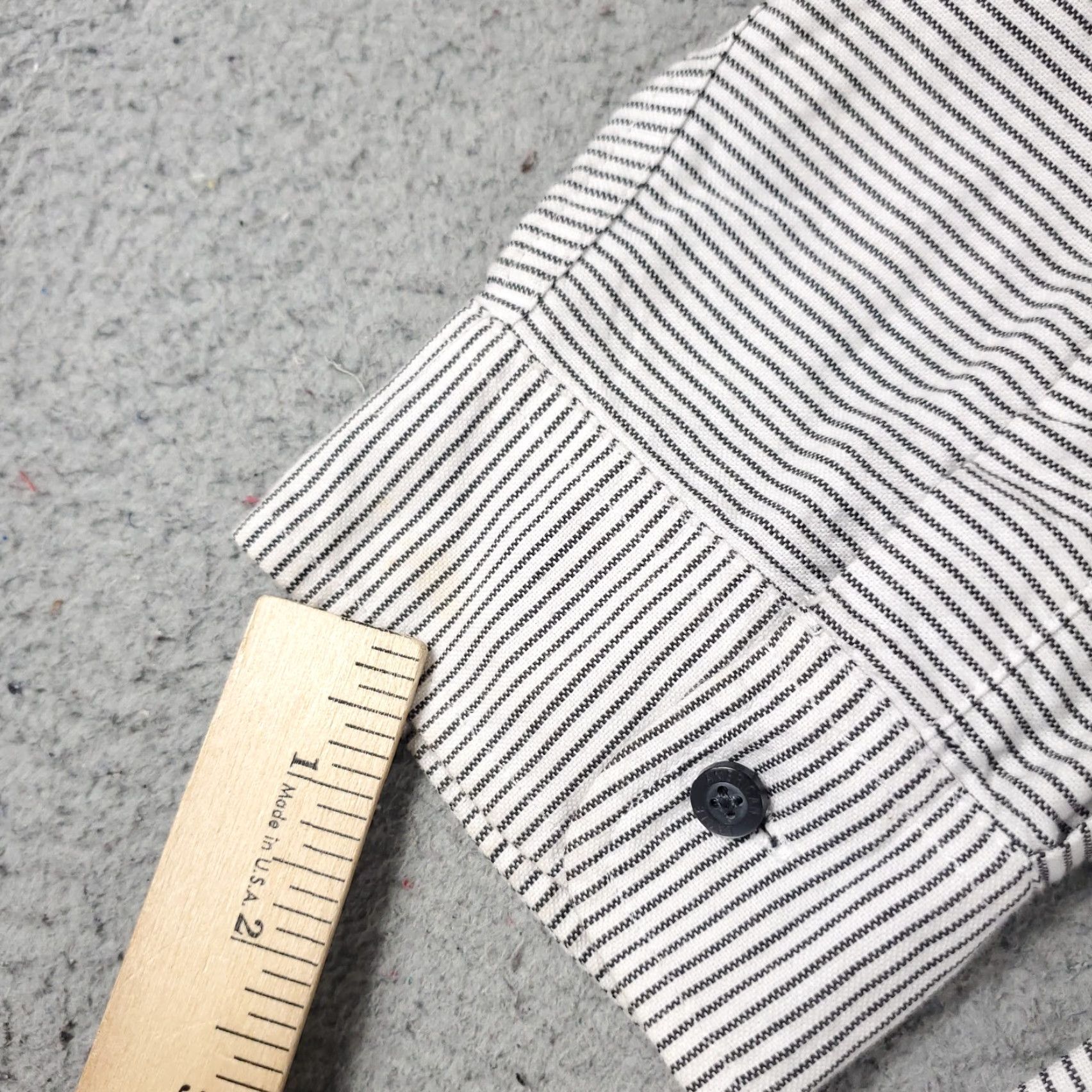 American Eagle Outfitters American Eagle Button-Up Shirt Mens 2XL Brown Striped Long Sleeve Casual Size US XXL / EU 58 / 5 - 7 Thumbnail