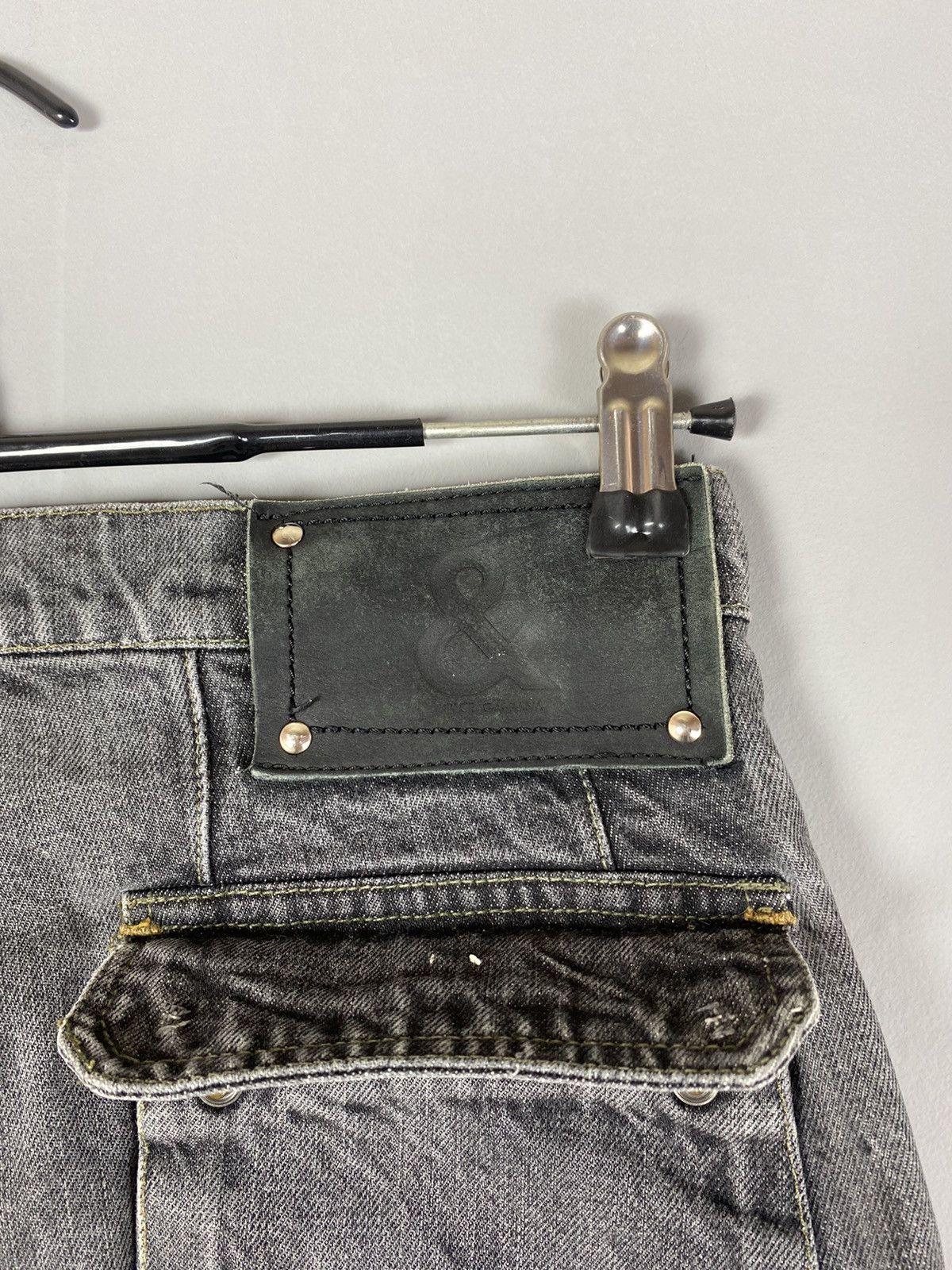 Dolce & Gabbana RARE!!! Dolce & Gabbana cargo multipocket jeans denim pants Size 26" / US 2 / IT 38 - 5 Thumbnail