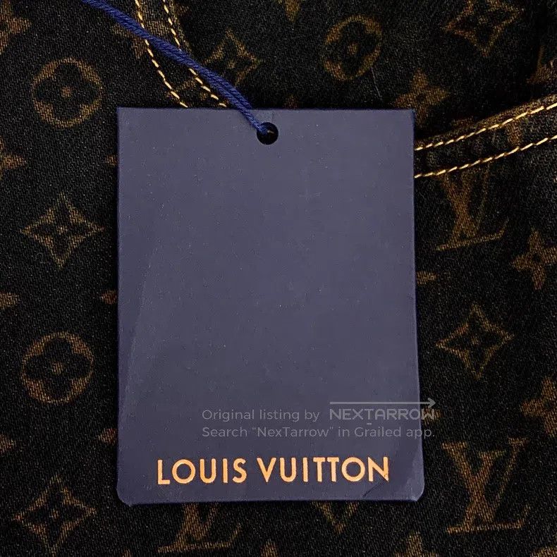 Louis Vuitton Louis Vuitton 25 color-block logo full-print cotton casual Size US 34 / EU 50 - 8 Thumbnail