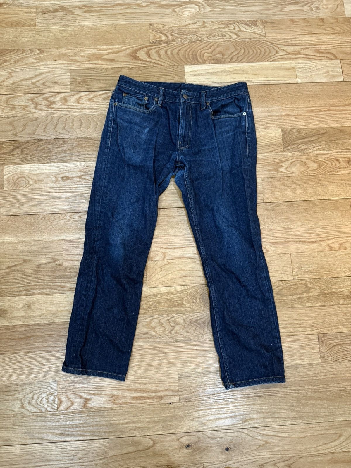 Bonobos Bonobos “The Blue Jean” Perfectly Broken-In Denim – 34x32 Size US 34 / EU 50 - 1 Thumbnail
