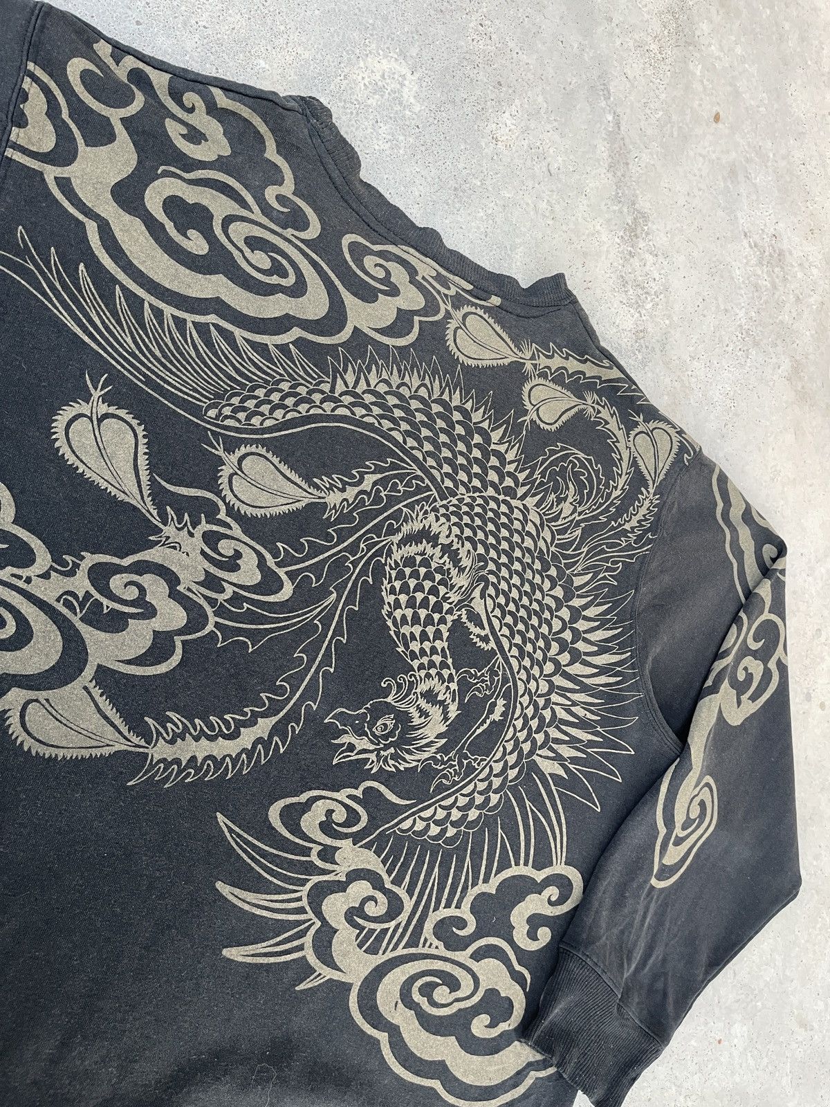 Japanese Brand × Vintage Y2K Japanese Brand Plymouth Dragon Sukajan Sweatshirt Size US L / EU 52-54 / 3 - 7 Thumbnail