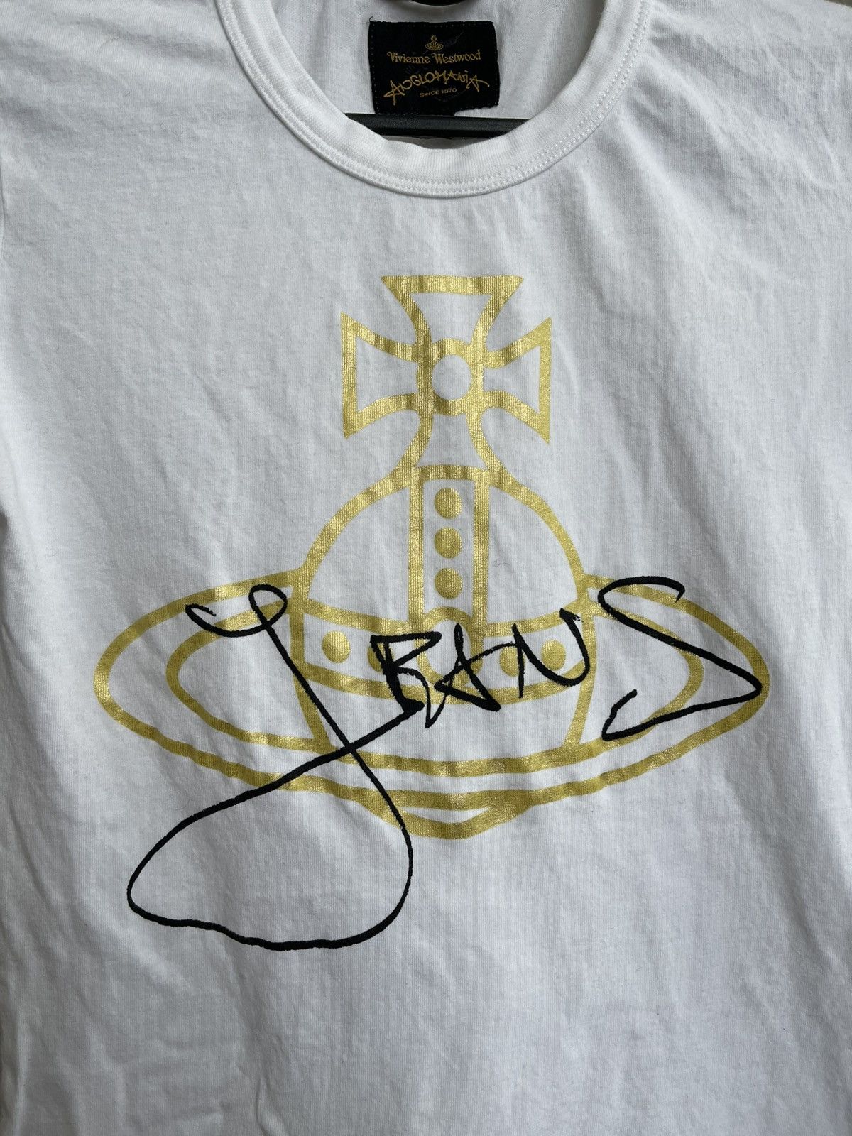 Vivienne Westwood Vivienne Westwood Anglomania T-Shirt Tee Big Logo Size US XXS / EU 40 - 6 Thumbnail