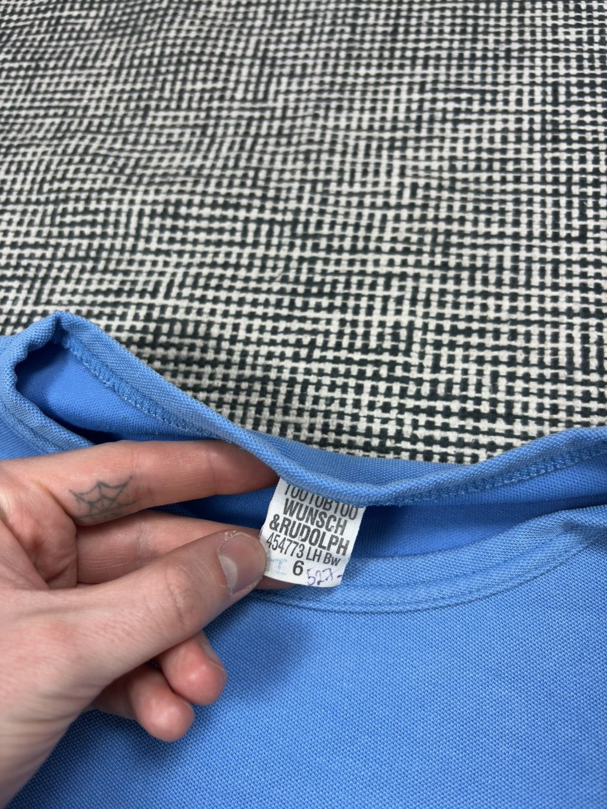 Vintage 80s bundeswehr fade vintage tee army military kanye vultures Size US L / EU 52-54 / 3 - 4 Thumbnail