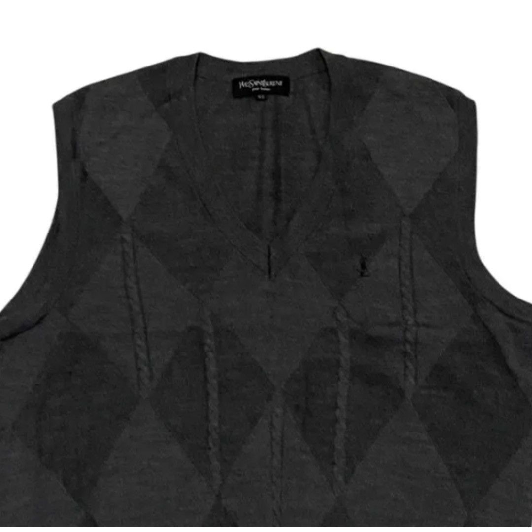 Yves Saint Laurent Yves Saint Lauren Vest Knitwear Size US M / EU 48-50 / 2 - 3 Thumbnail
