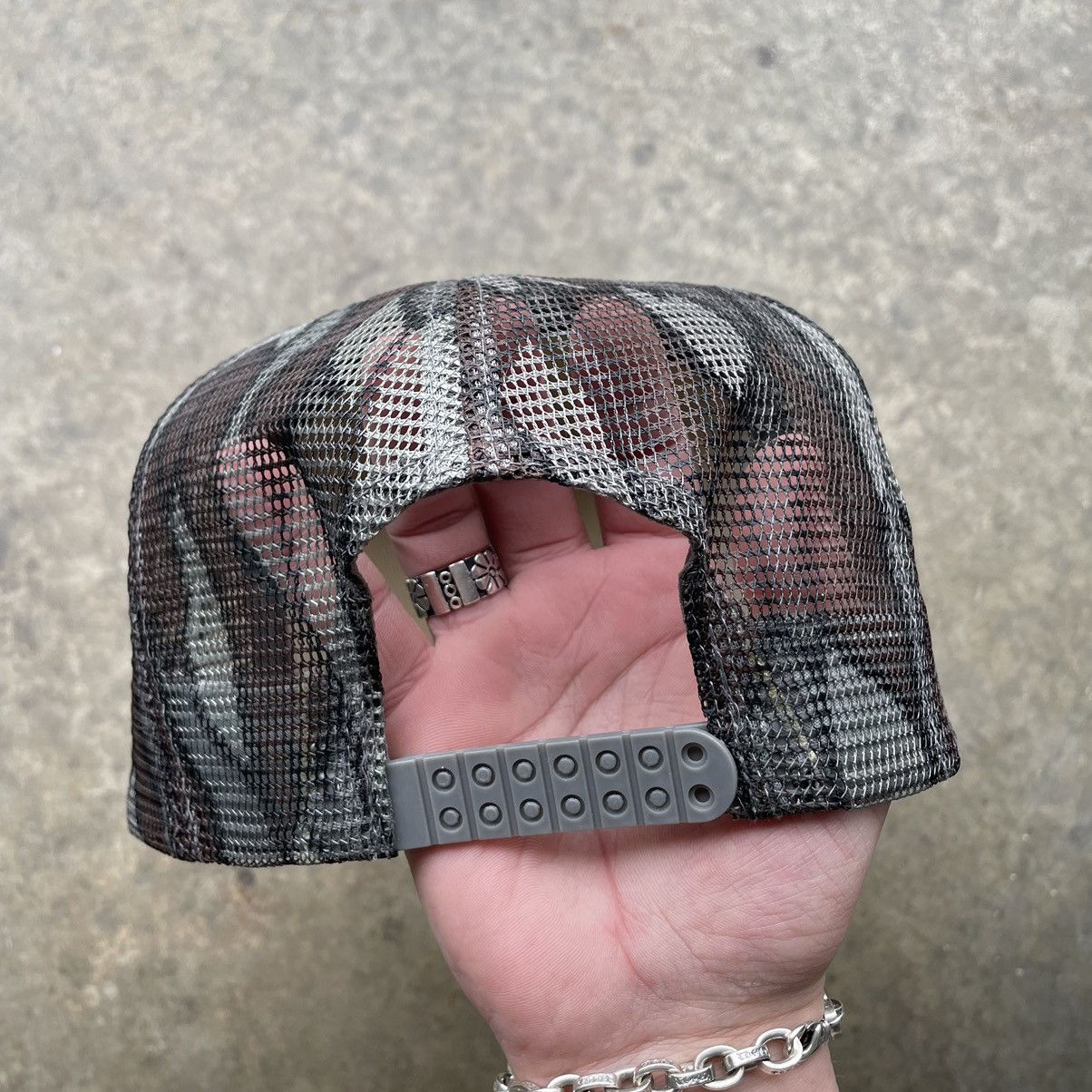Vintage Vintage Camo Trucker Hat Ducks Unlimited Mesh Snapback 90s Size ONE SIZE - 6 Thumbnail