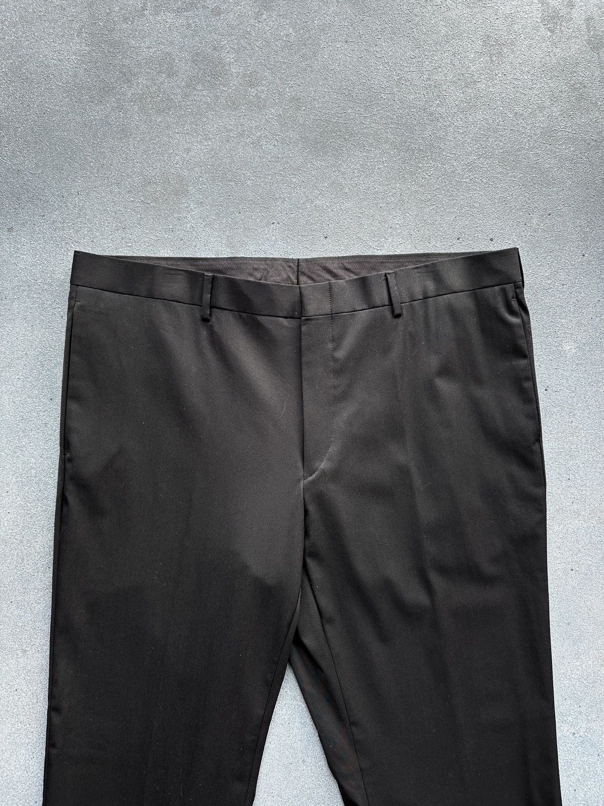 Dior DIOR Wool Black Trousers Pants Size: 54 (pants 38-40) Size US 38 / EU 54 - 6 Thumbnail