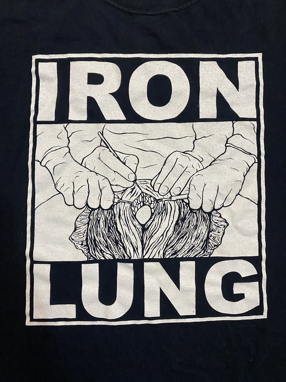 Band Tees IRON LUNG japan tour 2011 Size US M / EU 48-50 / 2 - 7 Thumbnail