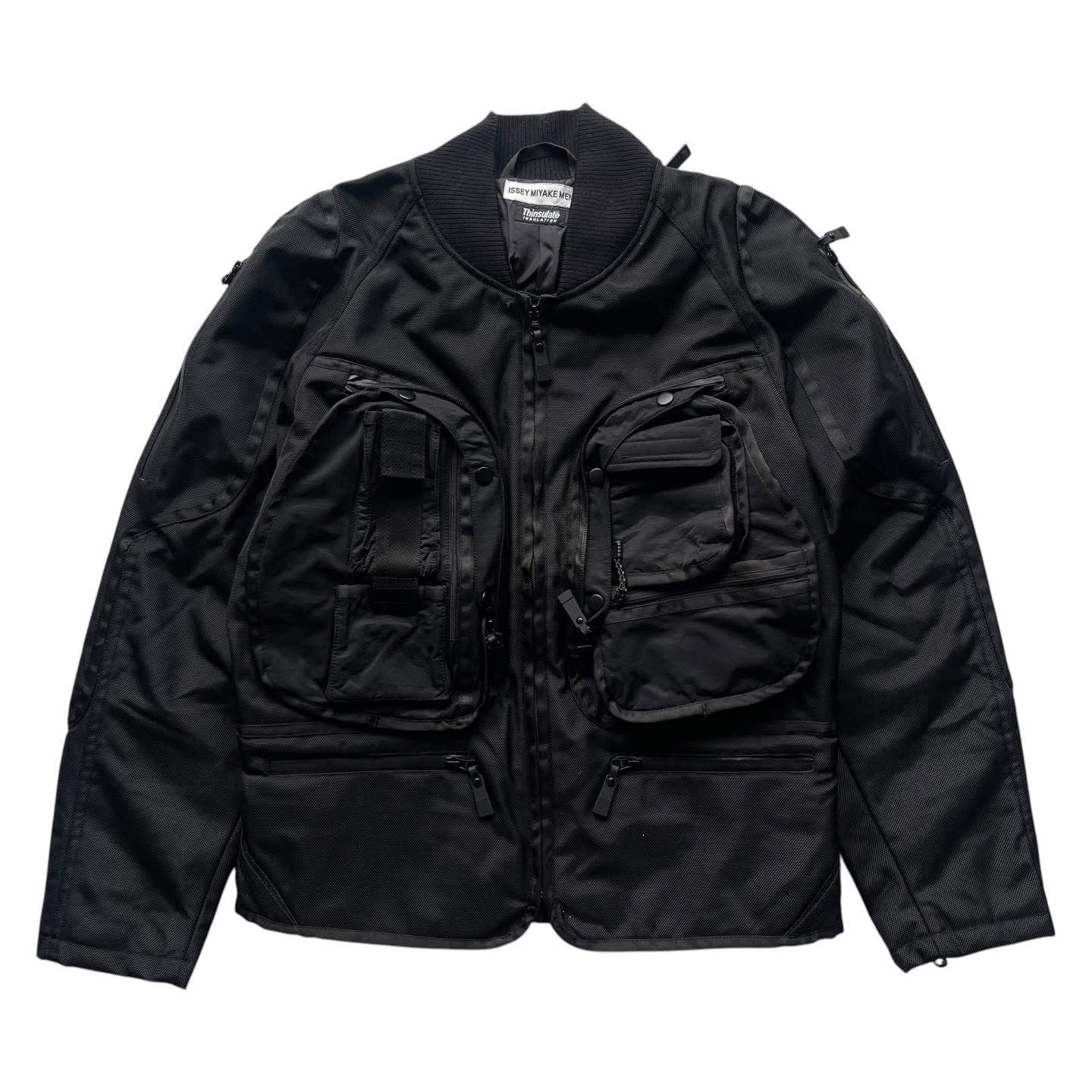 Issey Miyake Cargo Bomber Jacket Y2K Archive Issey Miyake Bomber