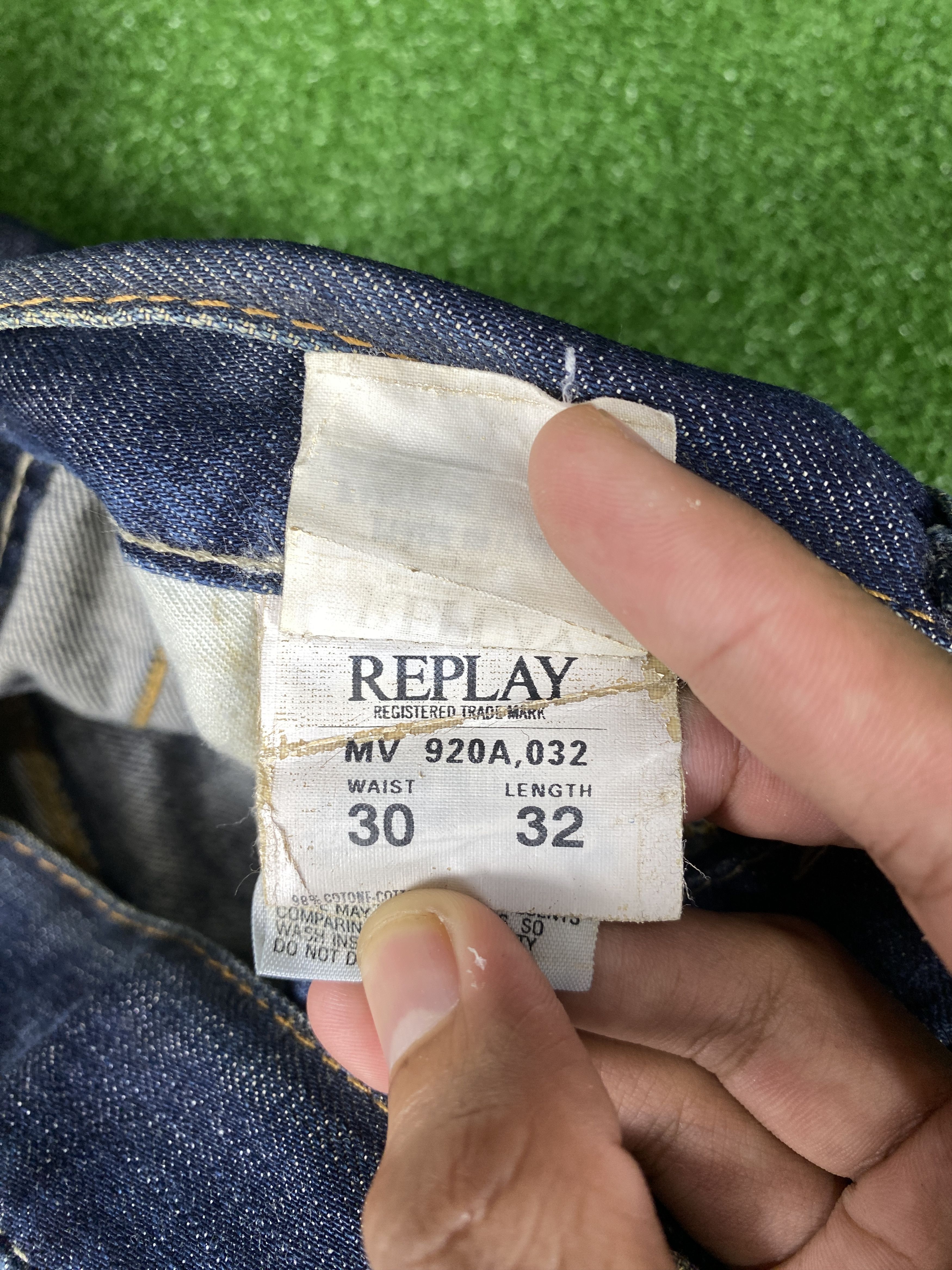 Replay Vintage Replay Faded Black Jeans CP0070 Size US 34 / EU 50 - 12 Thumbnail