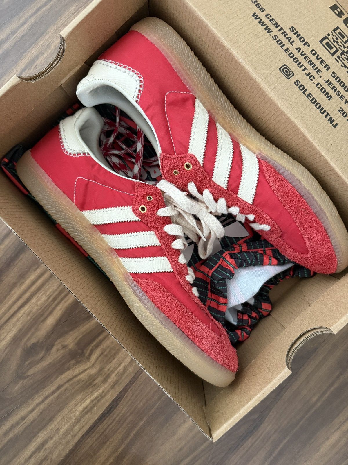 Adidas × Wales Bonner Adidas x Wales Bonner Samba Scarlet Size US 11.5 / EU 44-45 - 1 Thumbnail