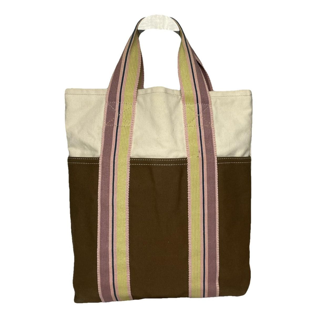 Marni Moon Beige Cotton Handbag Size ONE SIZE - 1 Thumbnail