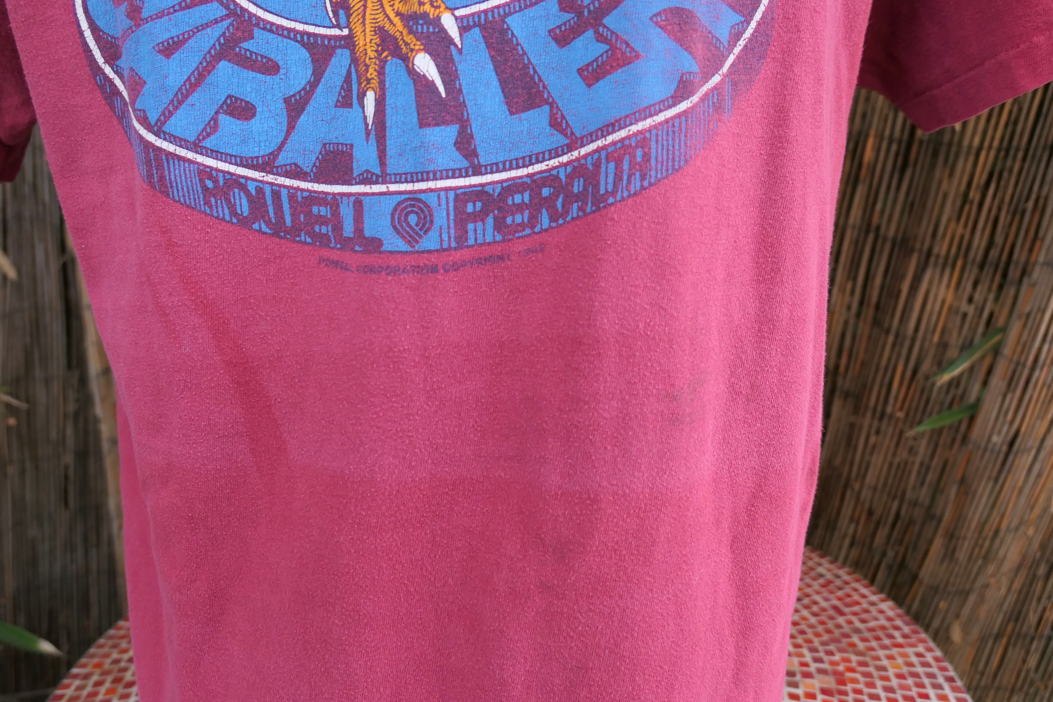 Vintage 80's Vintage 1980 Steve Caballero Powell Peralta T Shirt L Size US L / EU 52-54 / 3 - 7 Thumbnail