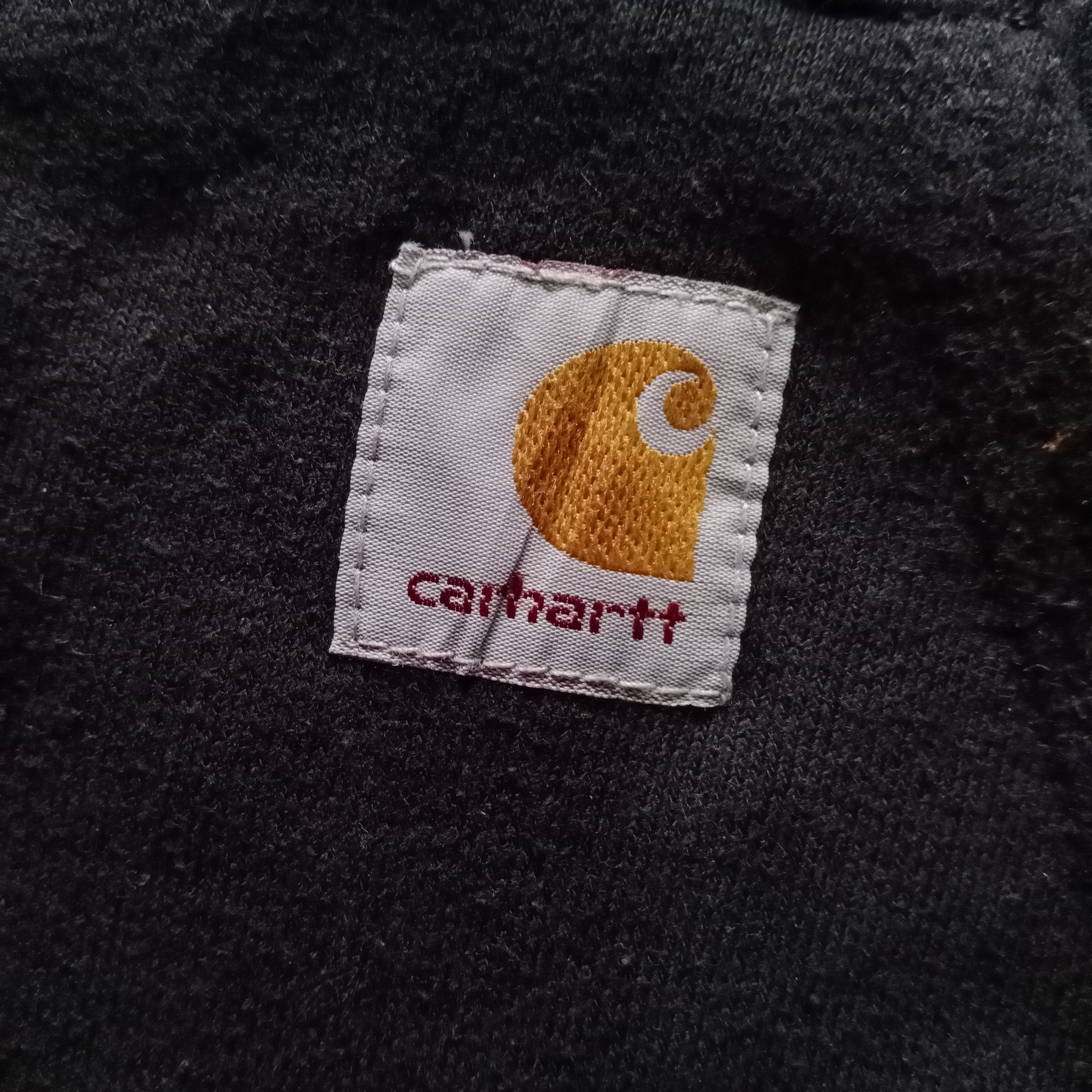 Carhartt × Vintage Carhartt Classic Hoodie Spell Out Logo XXL Loose Fit Size US XXL / EU 58 / 5 - 4 Thumbnail