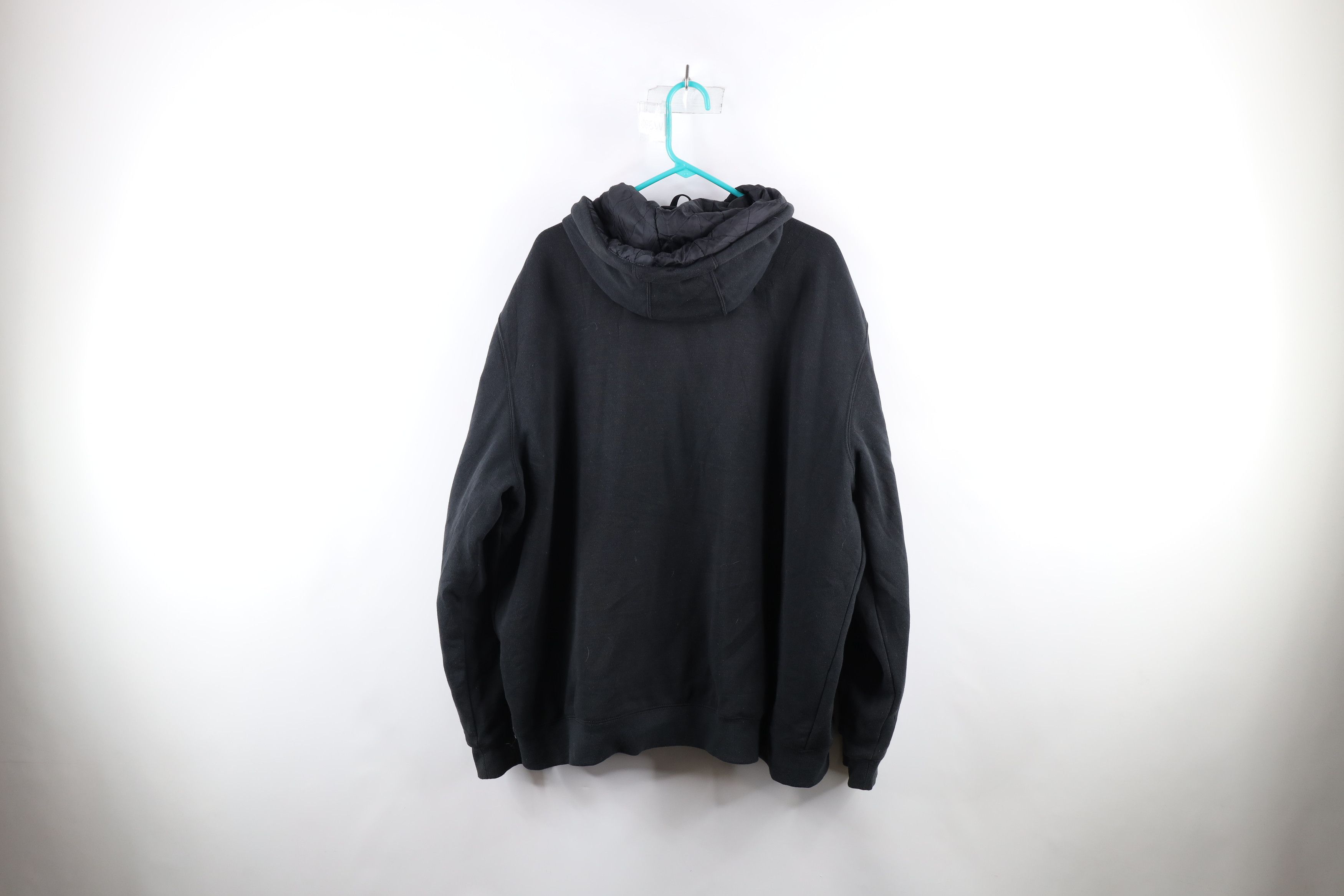 Carhartt × Vintage Vintage Carhartt Quilt Lined Full Zip Hoodie Jacket Black Size US XXL / EU 58 / 5 - 10 Thumbnail