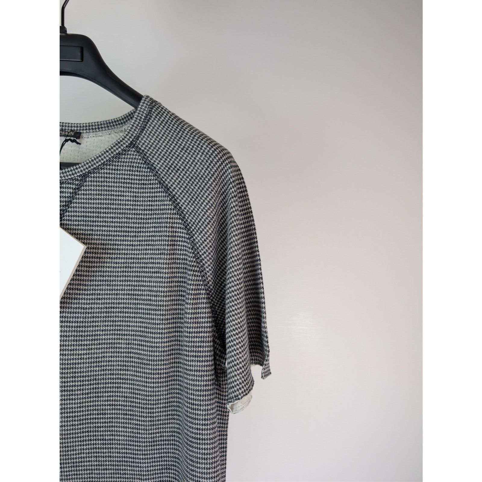 Balmain o1rshd1 Q.3 / Houndstooth Maglia Short Sleeve T-Shirt Grey Size US M / EU 48-50 / 2 - 5 Thumbnail