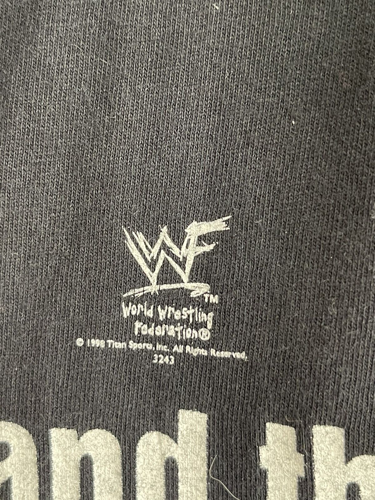WWF Vintage 1998 Stone Cold Said So Middle Fingers Size US XL / EU 56 / 4 - 5 Thumbnail