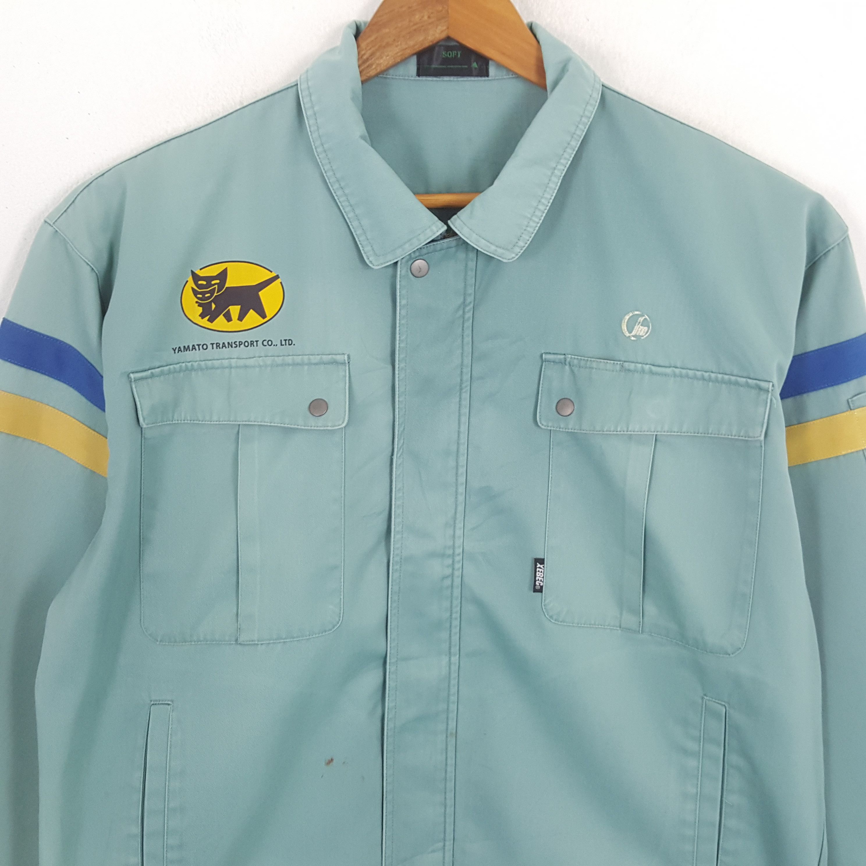 Vintage Vintage YAMATO TRANSPORT Japanese Brand Custom Jacket Size US XL / EU 56 / 4 - 4 Thumbnail