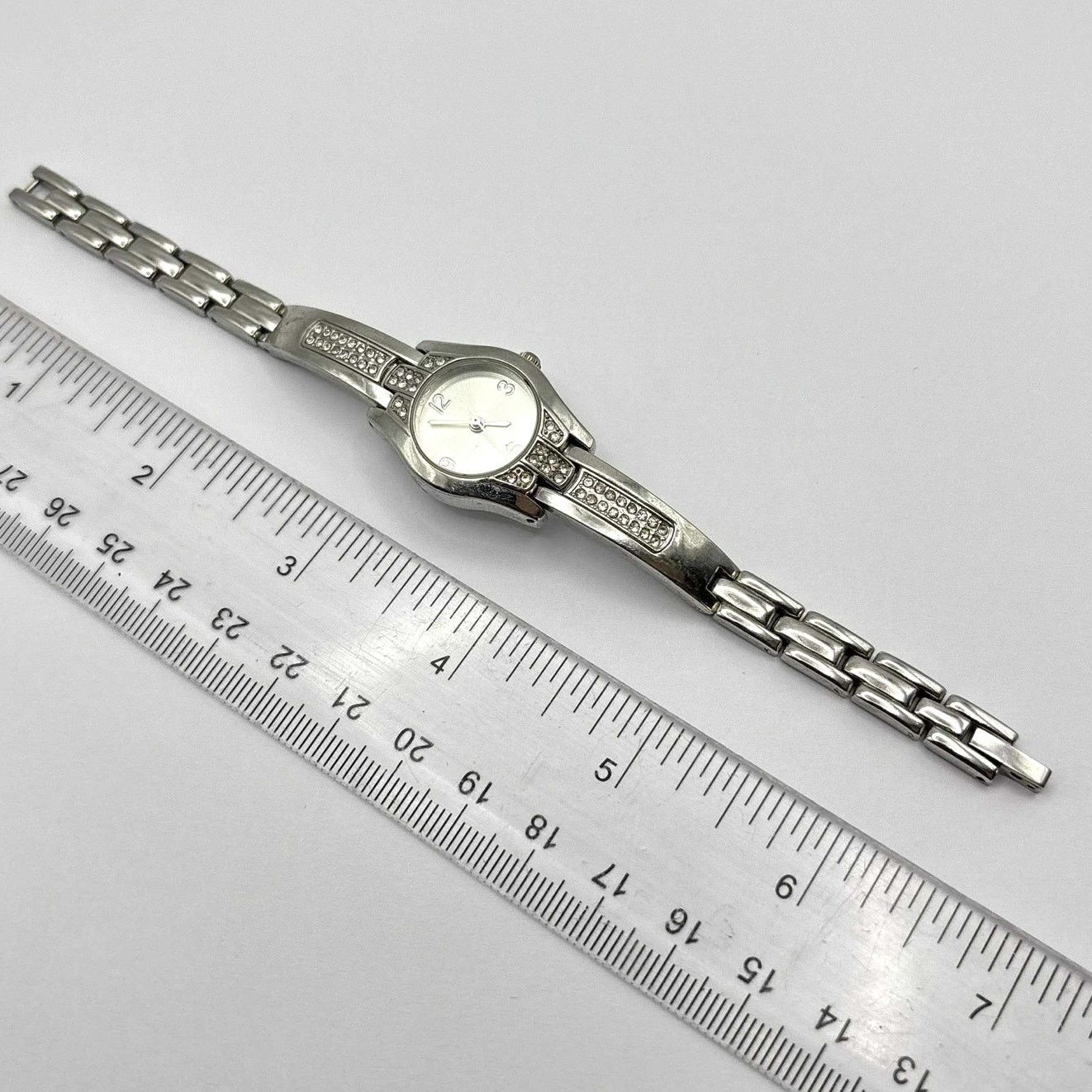 Other Silver Crystal Watch Size ONE SIZE - 4 Thumbnail