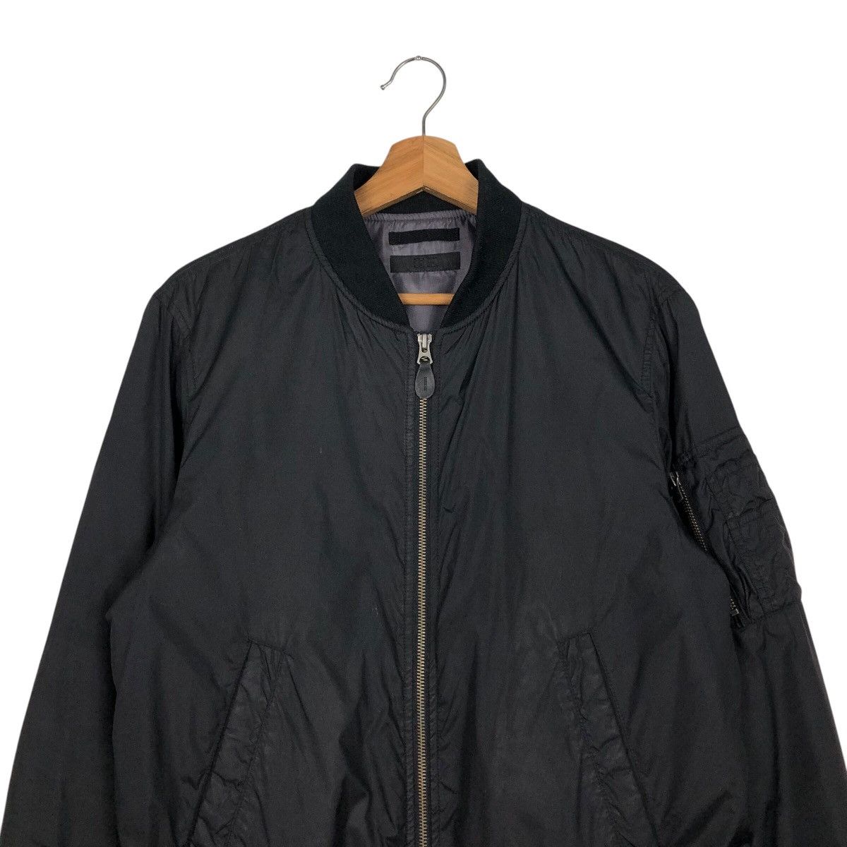 Japanese Brand 📌Vintage Nylon Bomber Jacket Uniqlo Japan Issey Miyake Size US M / EU 48-50 / 2 - 4 Thumbnail