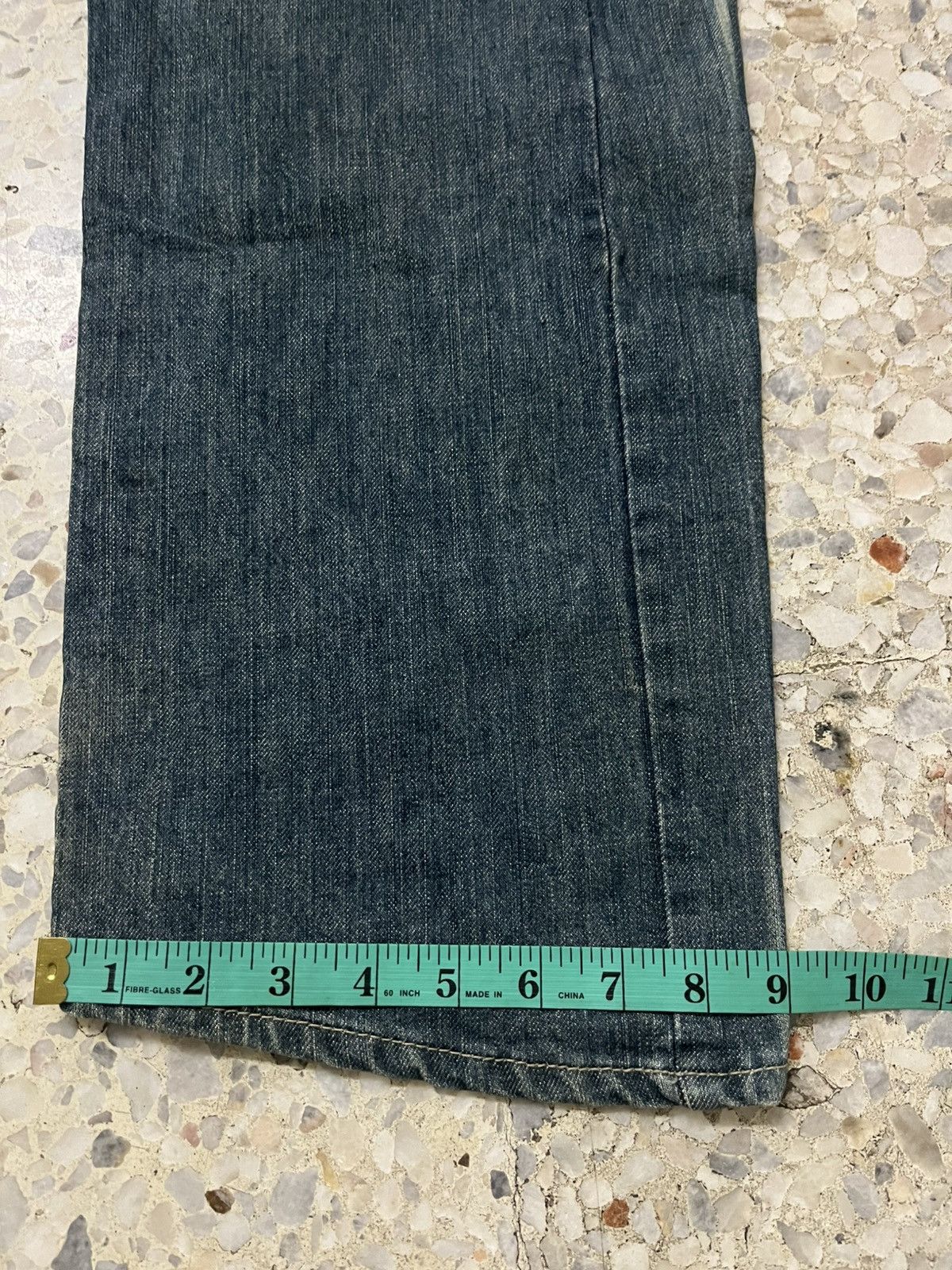 Levi's Vintage Clothing RARE LEVI’S ENGINEERED JEANS ASYMMETRICAL 2-TONE REWORKED Size US 32 / EU 48 - 17 Thumbnail