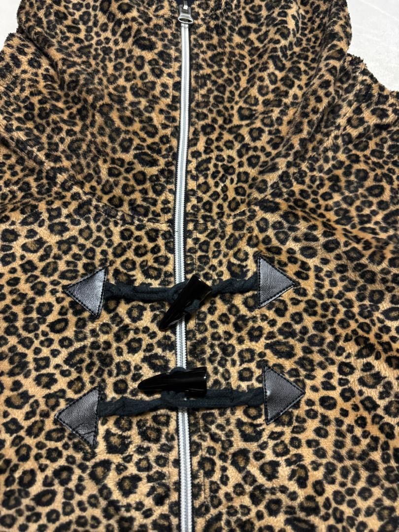 If Six Was Nine 💥Leopard💥Insane 90s Style Soves Leopard Toggle Fully Hoodie Size US L / EU 52-54 / 3 - 7 Thumbnail