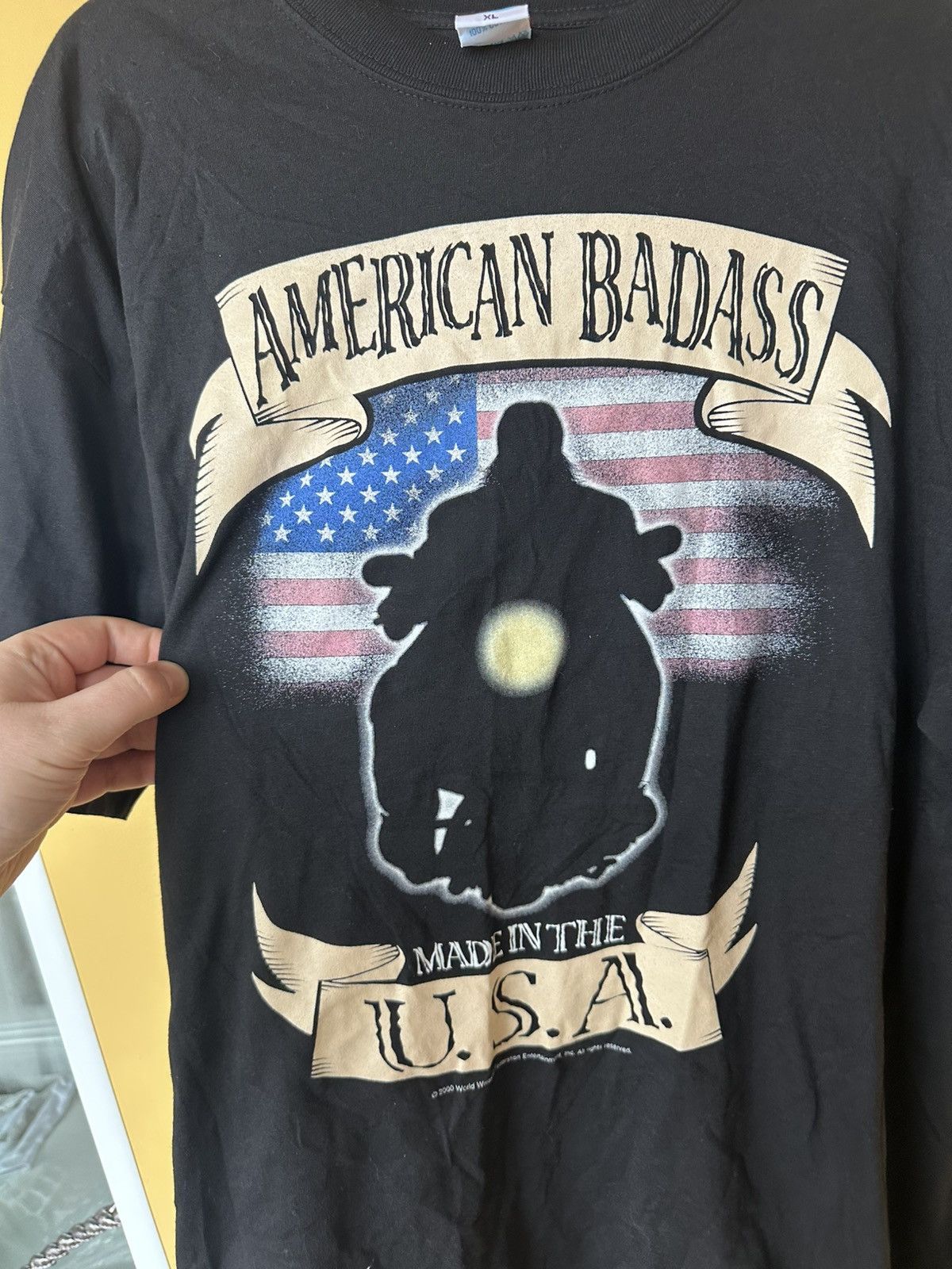Vintage × WWE × WWF The Undertaker Vintage 2000 American Badass WWF shirt Size US XL / EU 56 / 4 - 2 Thumbnail